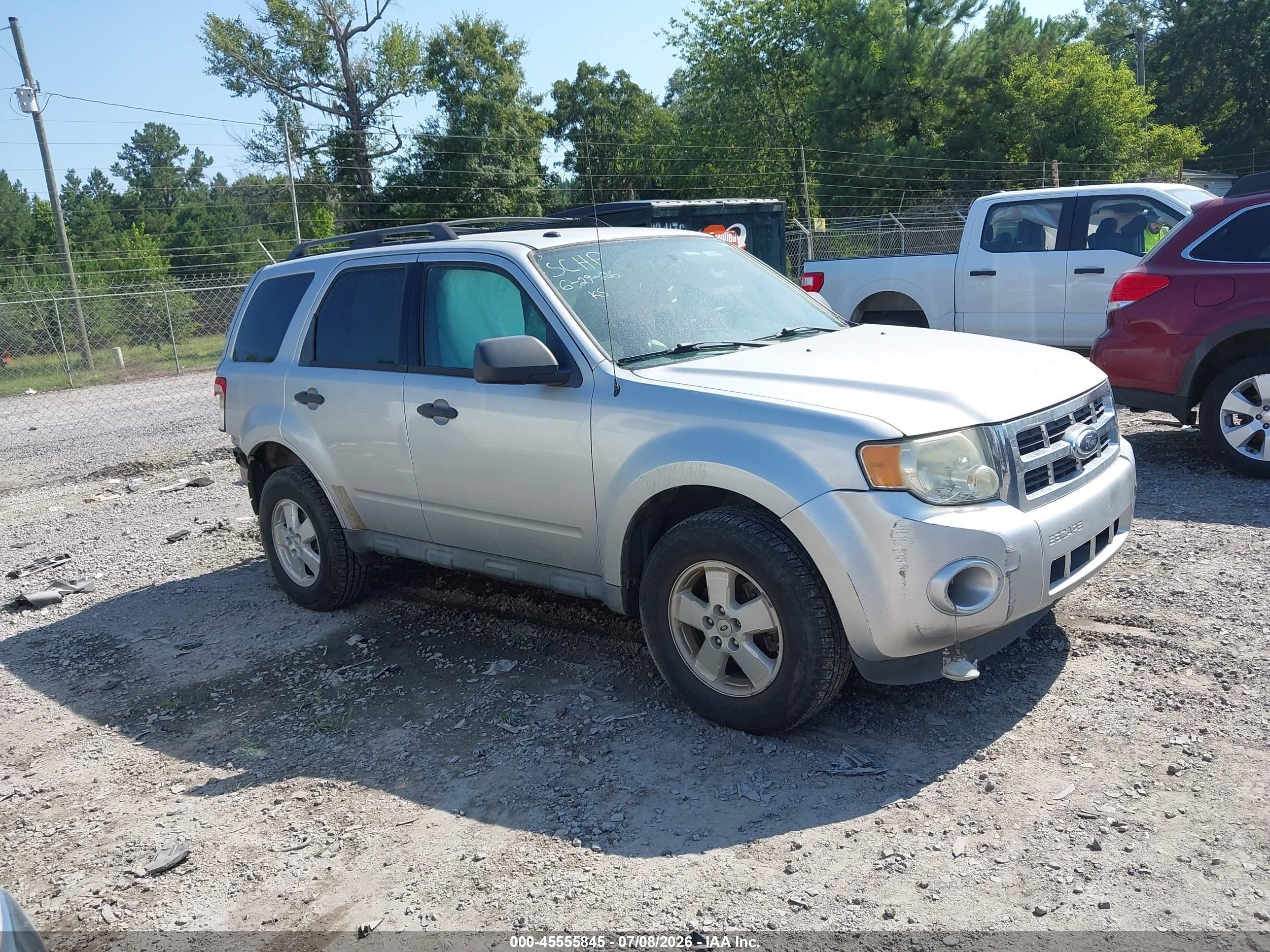 2012 Ford Escape Xlt Silver vin: 1FMCU0DG1CKC13083