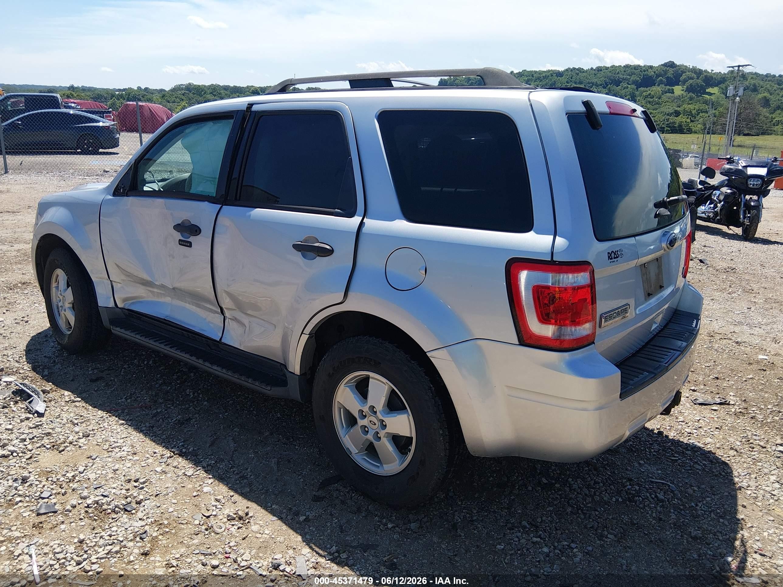 2012 Ford Escape Xlt Silver vin: 1FMCU0DG1CKC13617