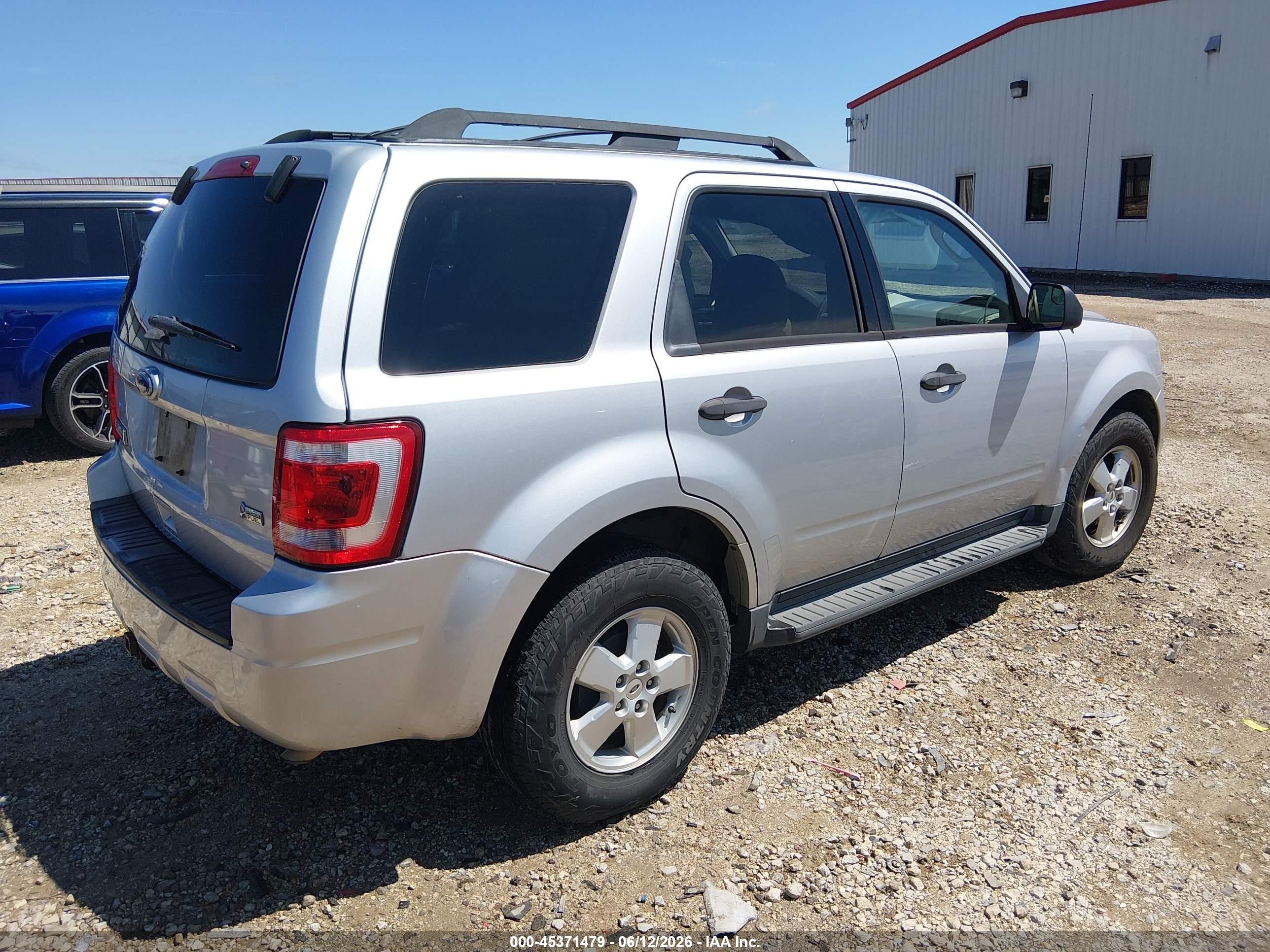 2012 Ford Escape Xlt Silver vin: 1FMCU0DG1CKC13617