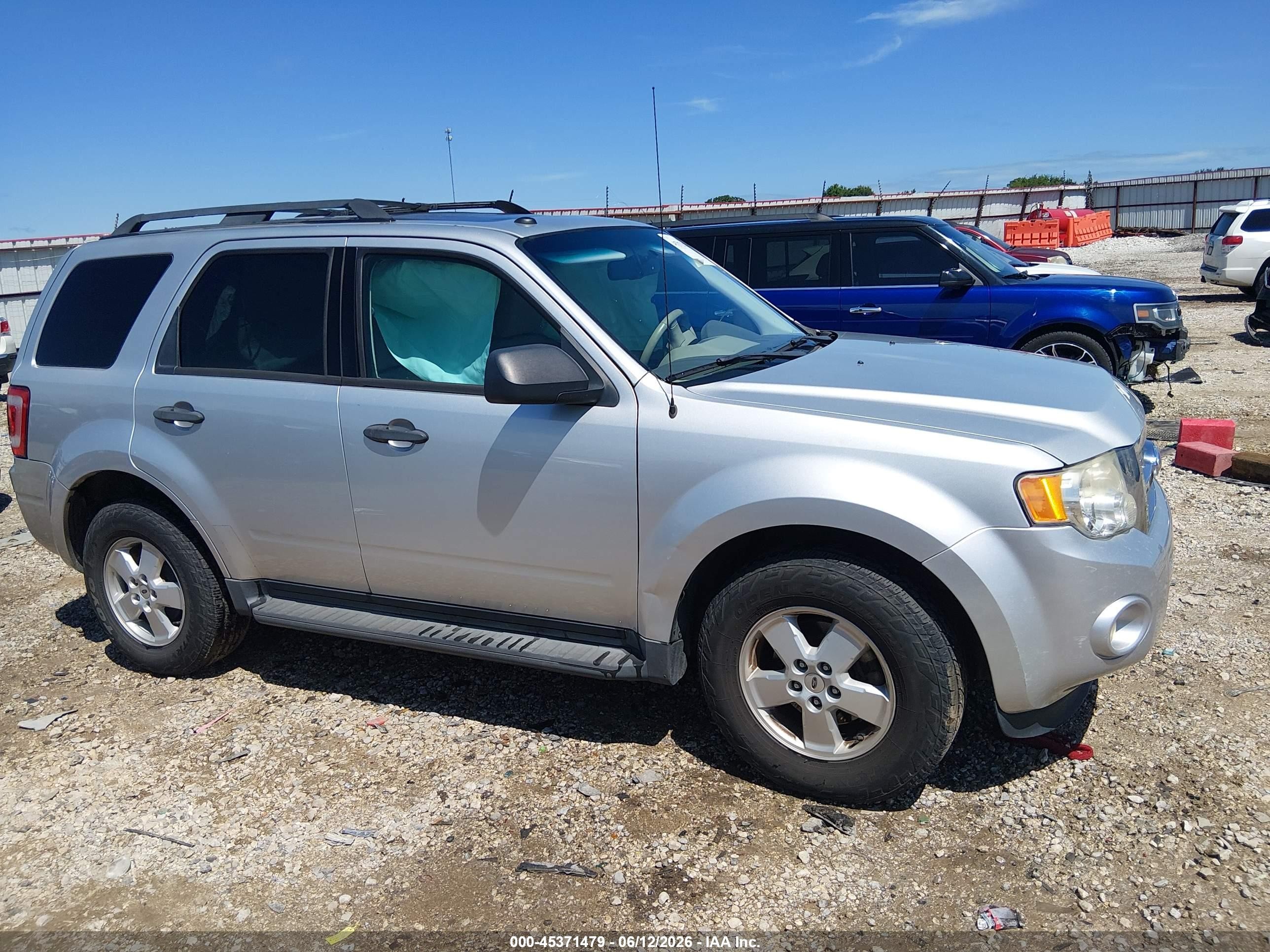 2012 Ford Escape Xlt Silver vin: 1FMCU0DG1CKC13617