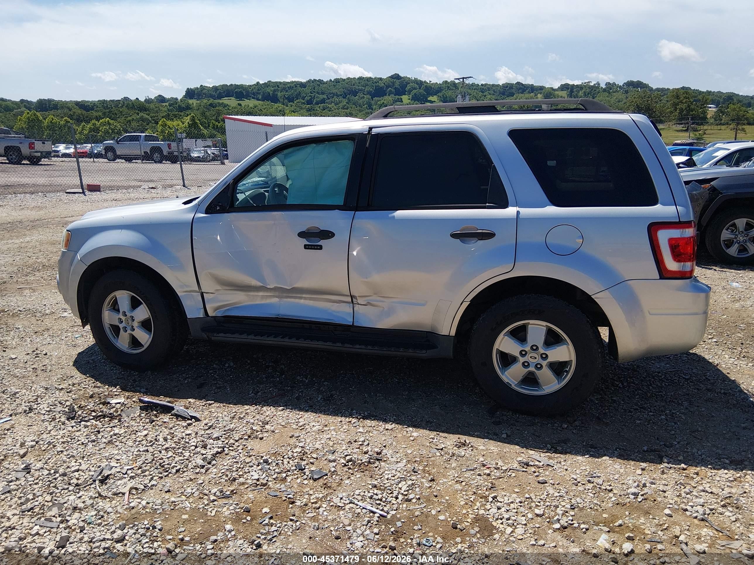 2012 Ford Escape Xlt Silver vin: 1FMCU0DG1CKC13617