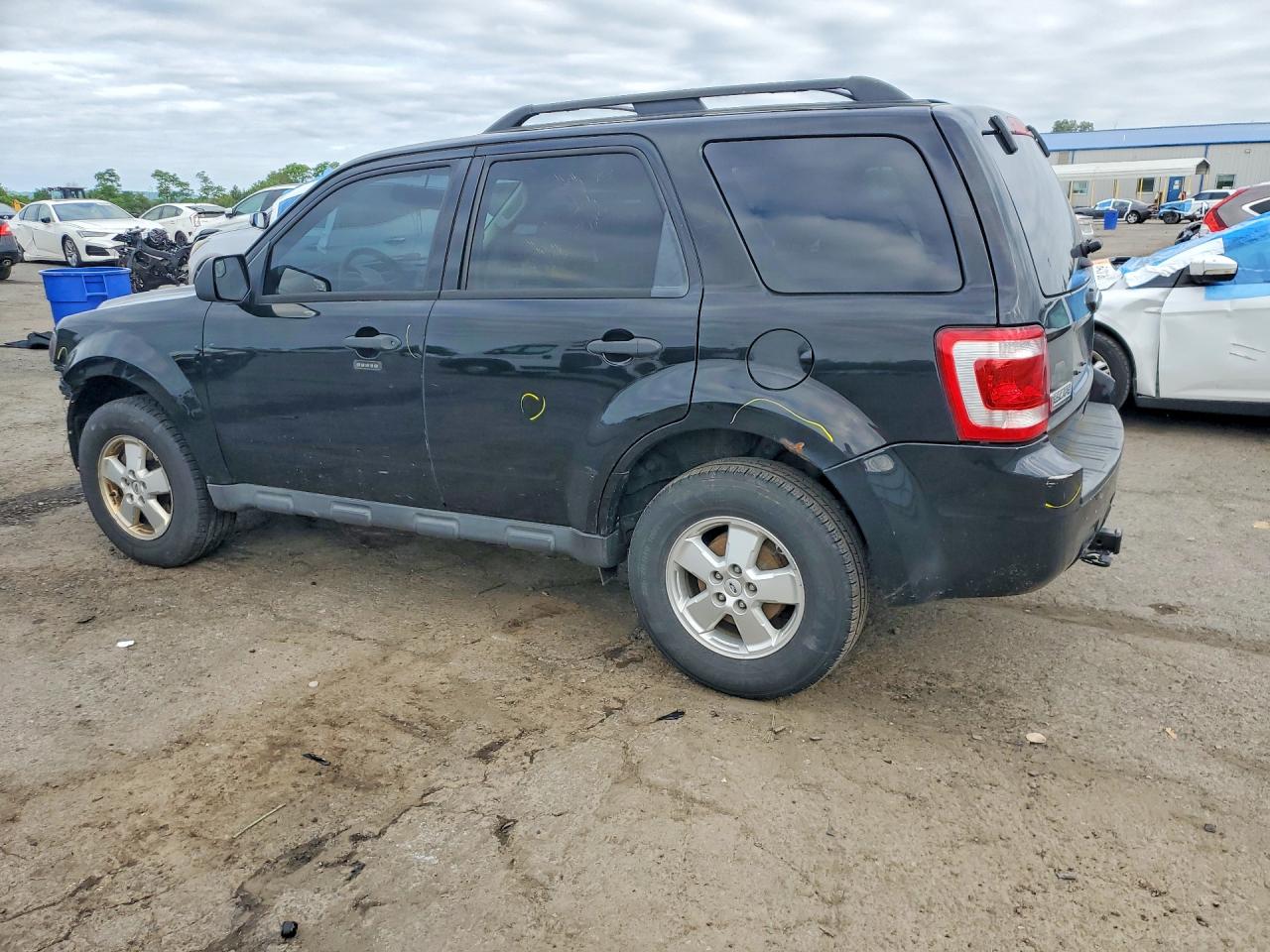 2012 Ford Escape Xlt Черный vin: 1FMCU0DG1CKC35259