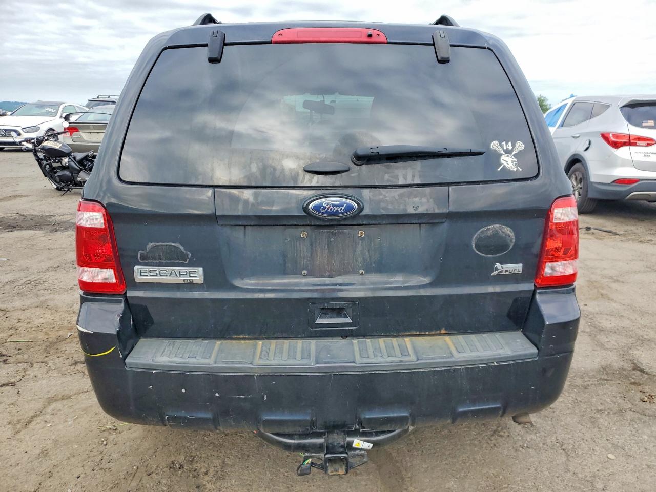 2012 Ford Escape Xlt Черный vin: 1FMCU0DG1CKC35259