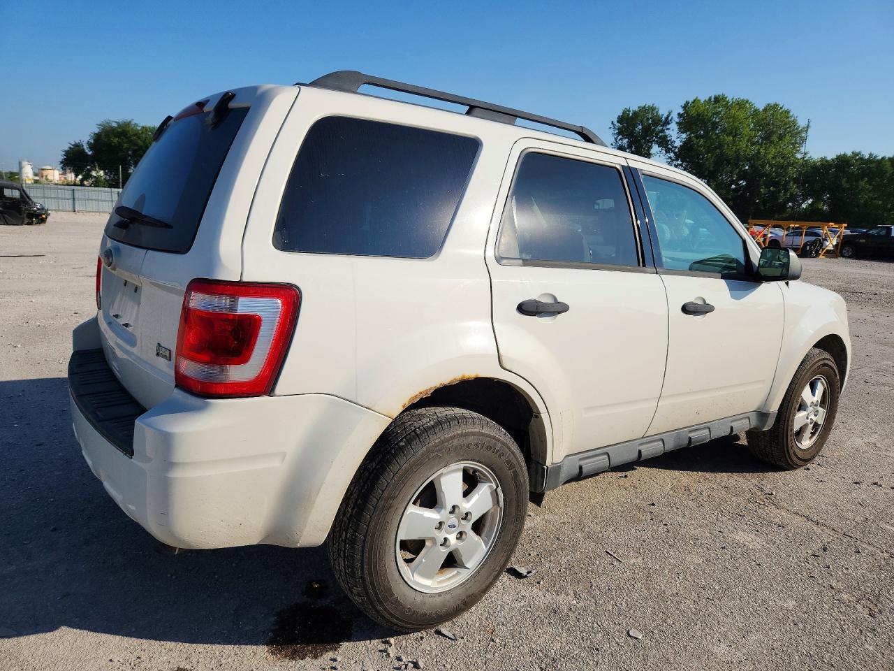 2012 Ford Escape Xlt Белый vin: 1FMCU0DG1CKC84994