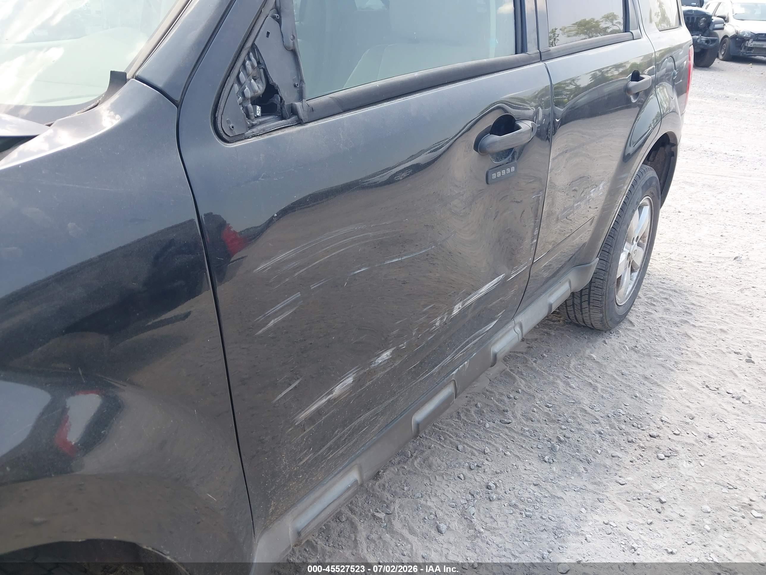 2010 Ford Escape Xlt Black vin: 1FMCU0DG2AKA71873