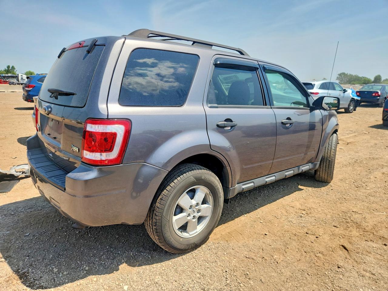 2010 Ford Escape Xlt Серый vin: 1FMCU0DG2AKB08338