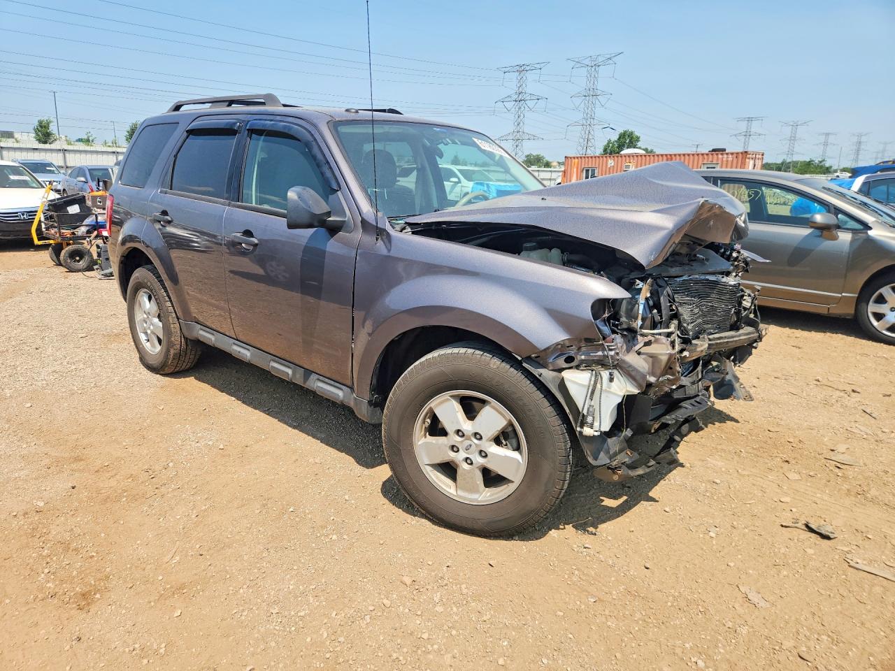 2010 Ford Escape Xlt Серый vin: 1FMCU0DG2AKB08338