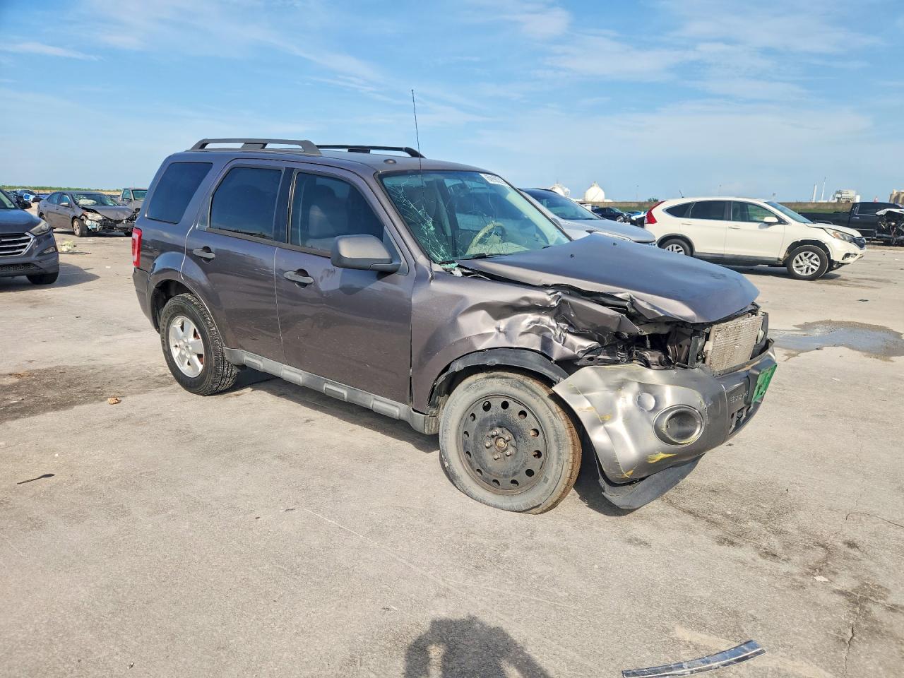 2010 Ford Escape Xlt Gray vin: 1FMCU0DG2AKC42685