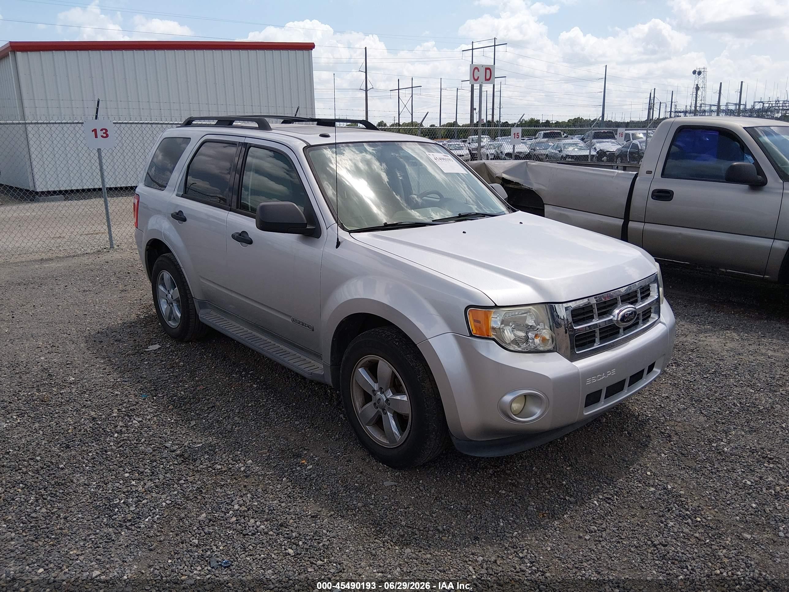 2010 Ford Escape Xlt Silver vin: 1FMCU0DG2AKD24710