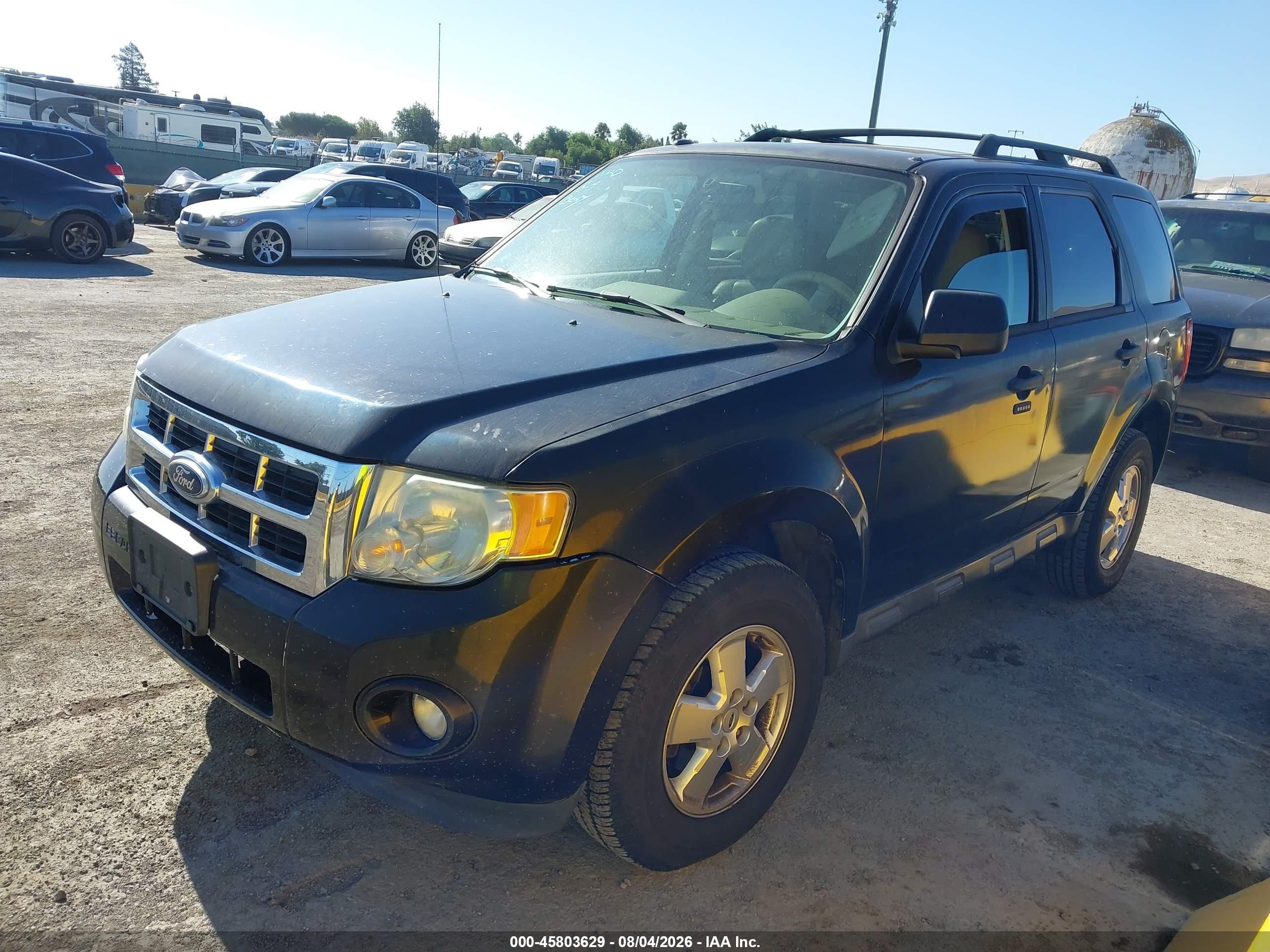 2011 Ford Escape Xlt Черный vin: 1FMCU0DG2BKA69736