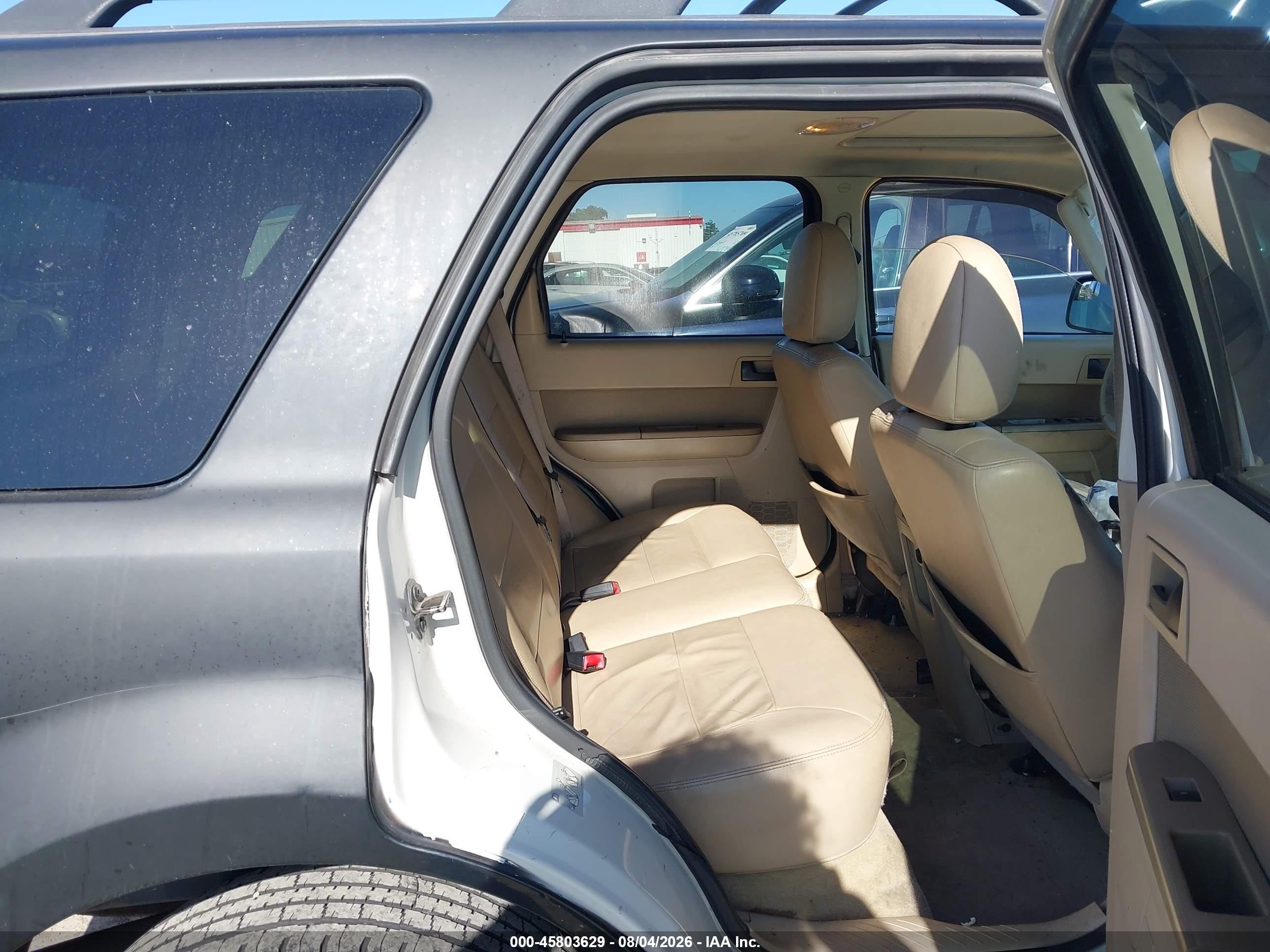 2011 Ford Escape Xlt Черный vin: 1FMCU0DG2BKA69736