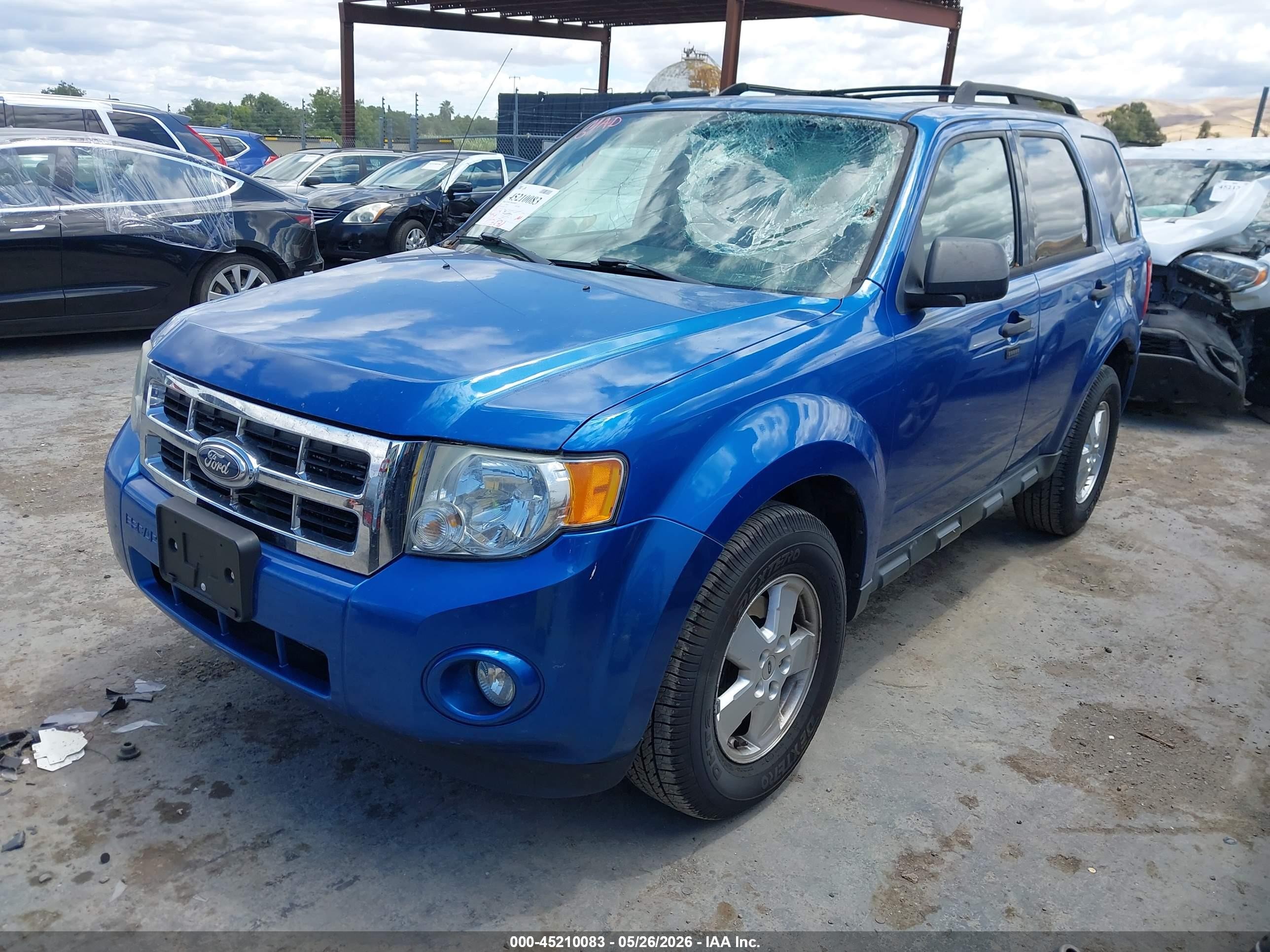 2011 Ford Escape Xlt Blue vin: 1FMCU0DG2BKA91297