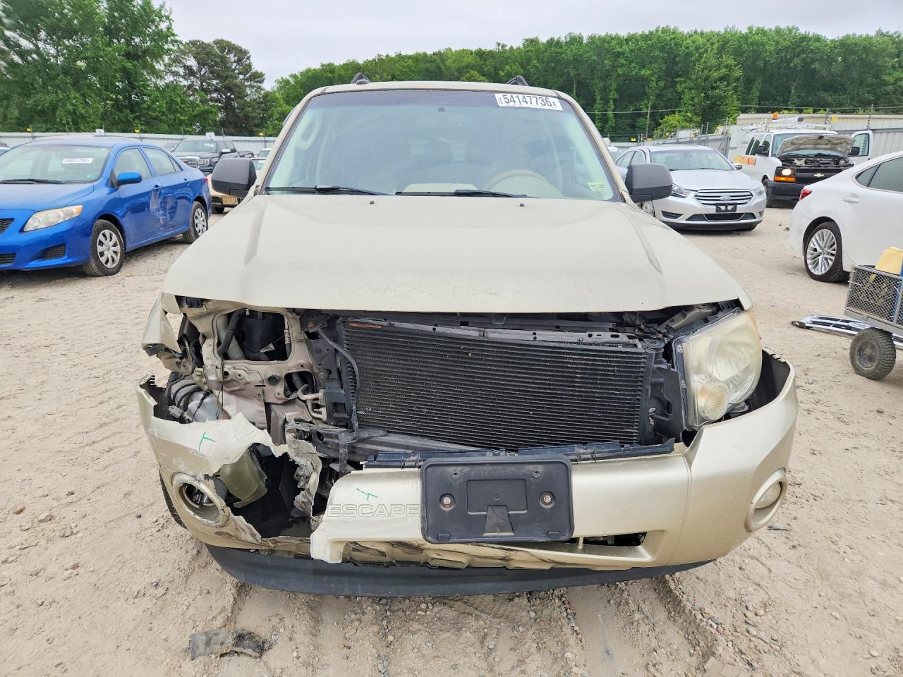 2011 Ford Escape Xlt Желто-коричневый vin: 1FMCU0DG2BKC16492