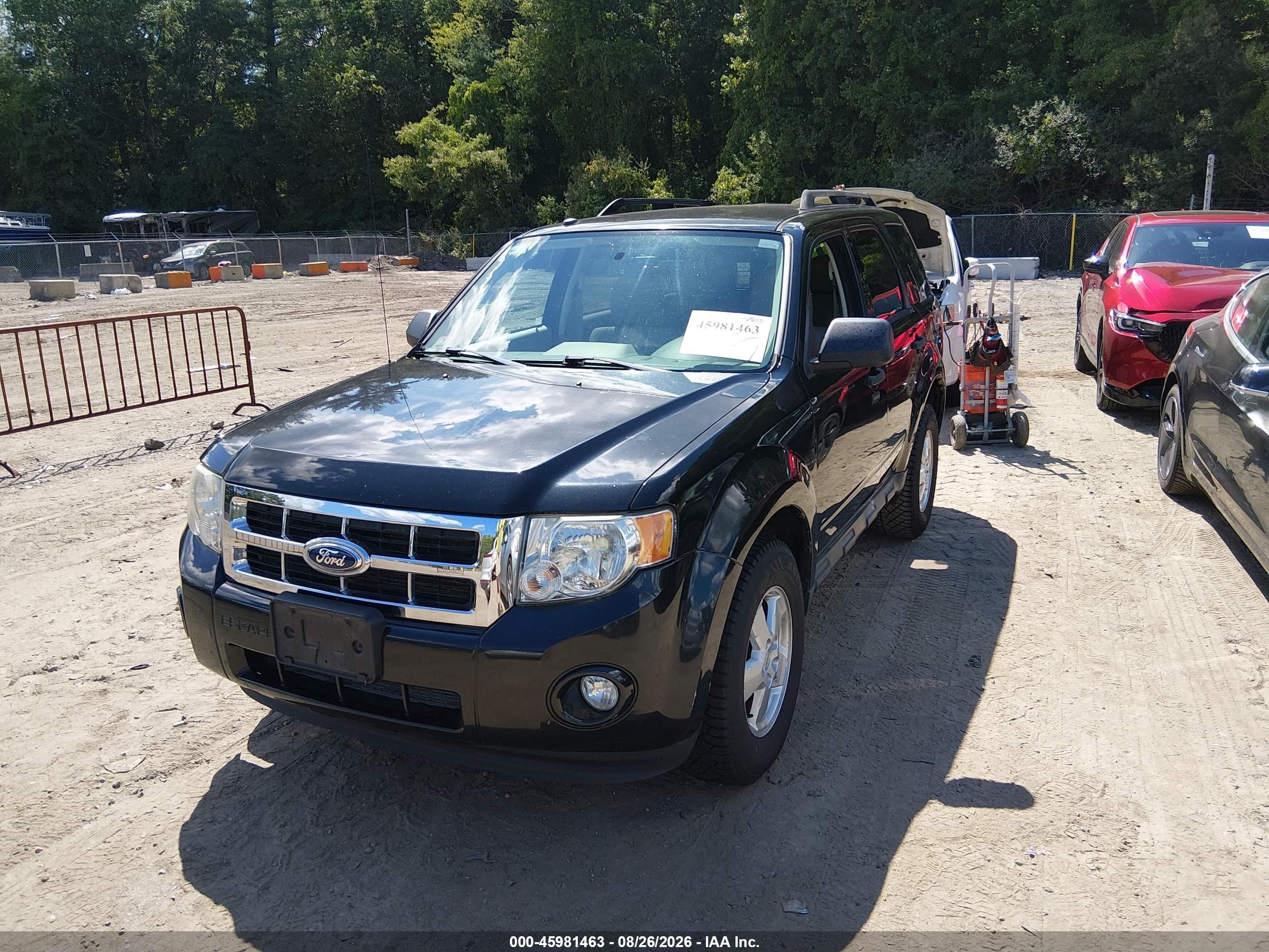 2011 Ford Escape Xlt Black vin: 1FMCU0DG2BKC42185