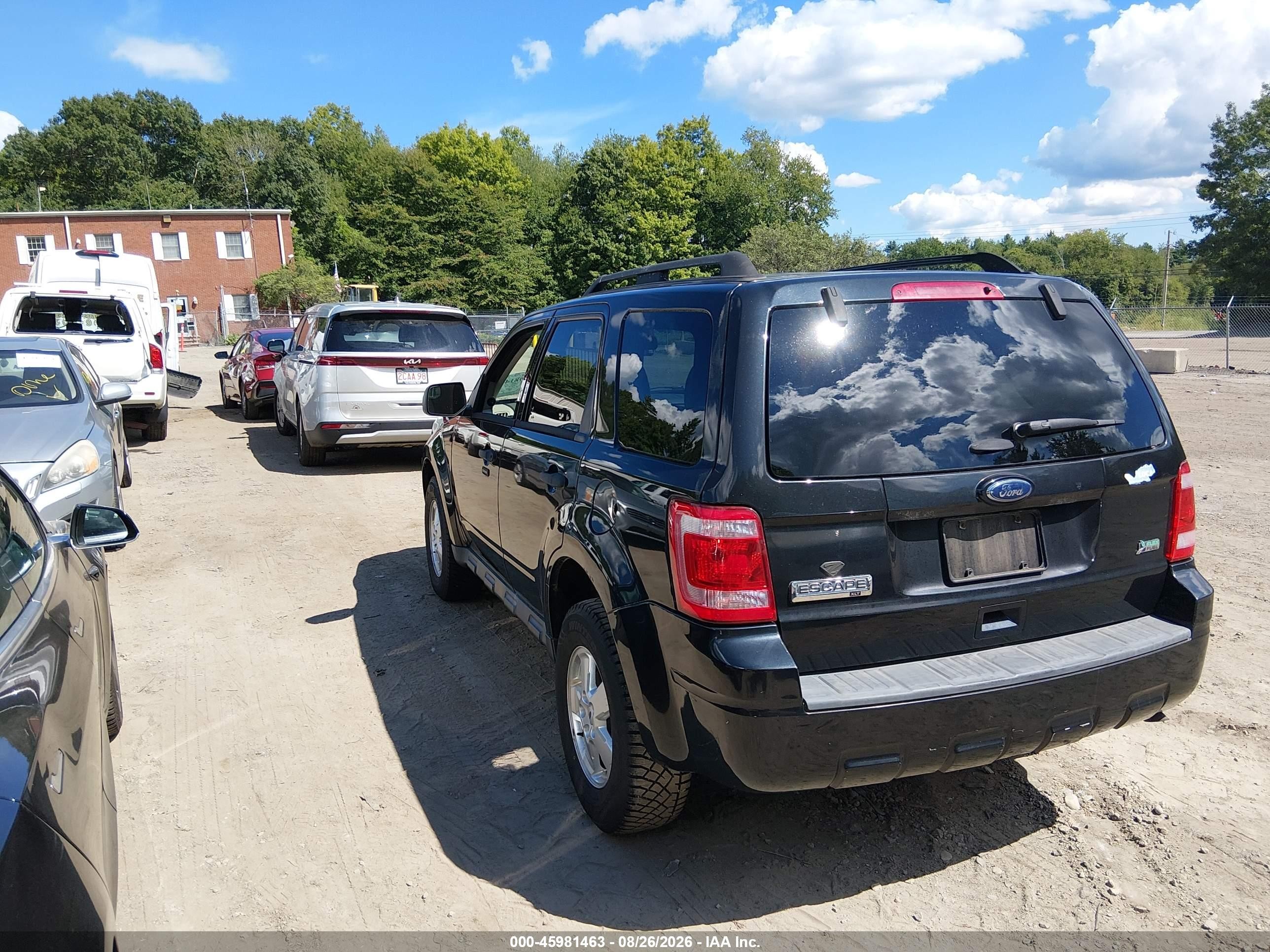 2011 Ford Escape Xlt Black vin: 1FMCU0DG2BKC42185