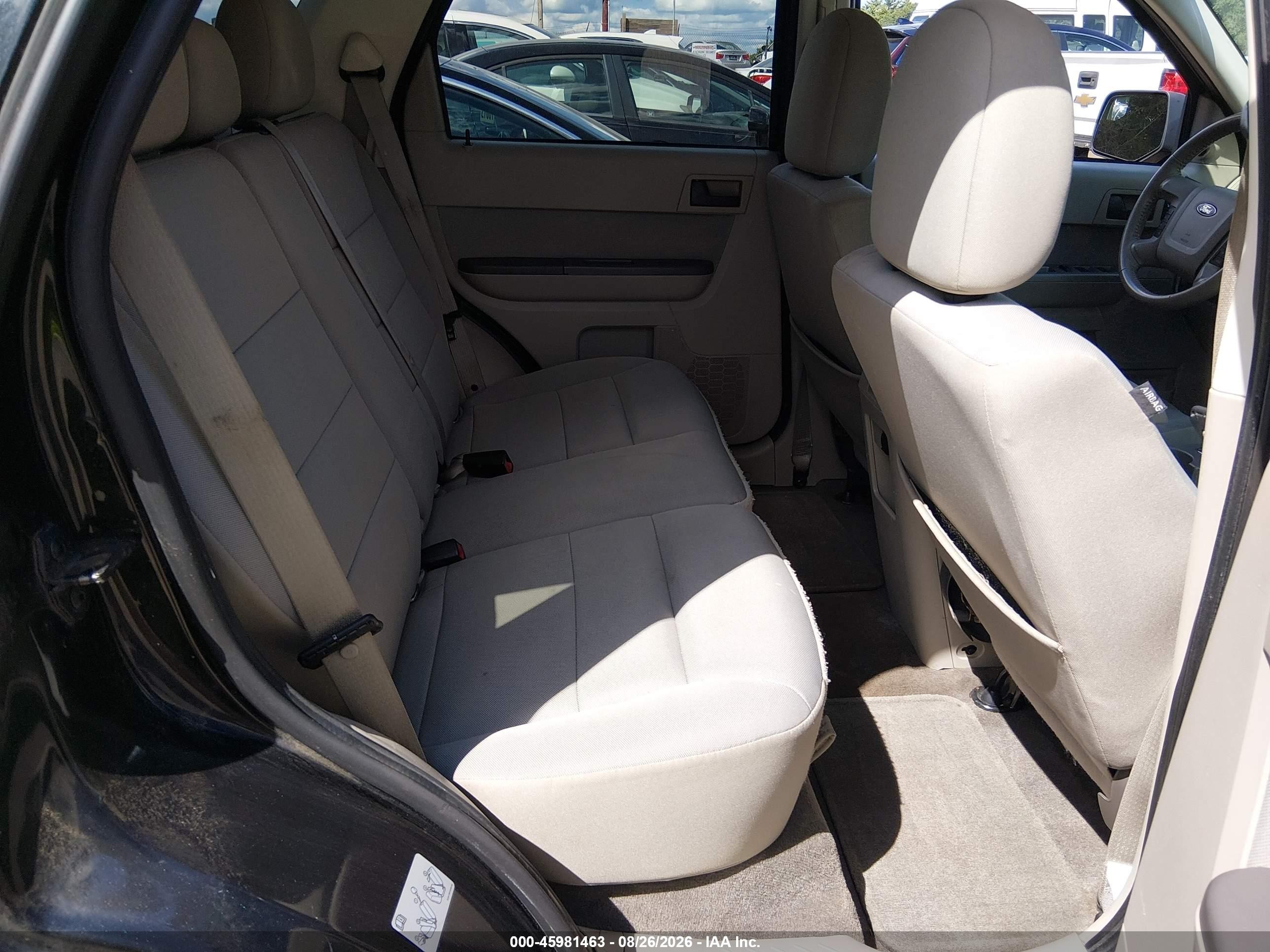 2011 Ford Escape Xlt Black vin: 1FMCU0DG2BKC42185