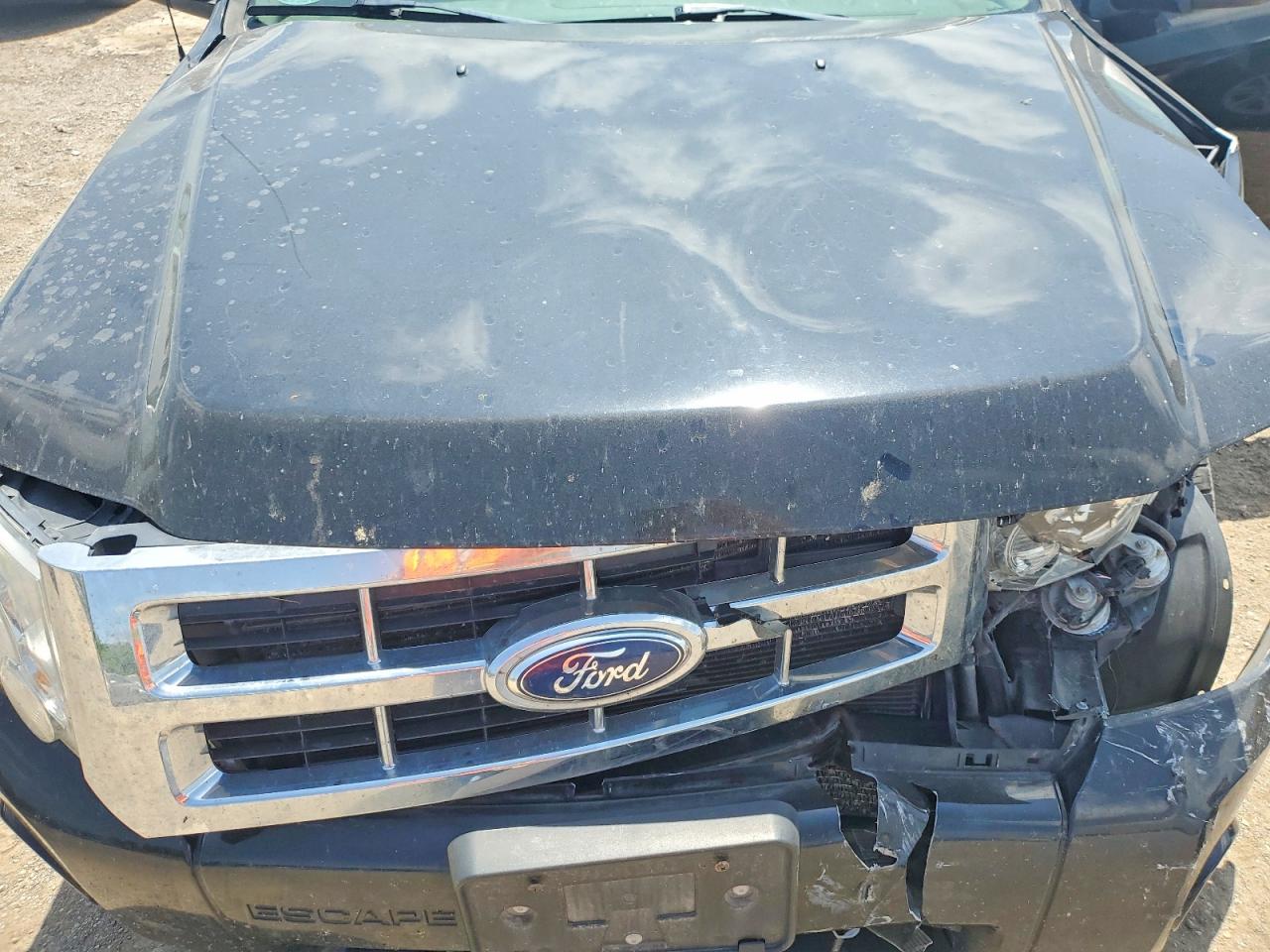 2012 Ford Escape Xlt Black vin: 1FMCU0DG2CKA83797