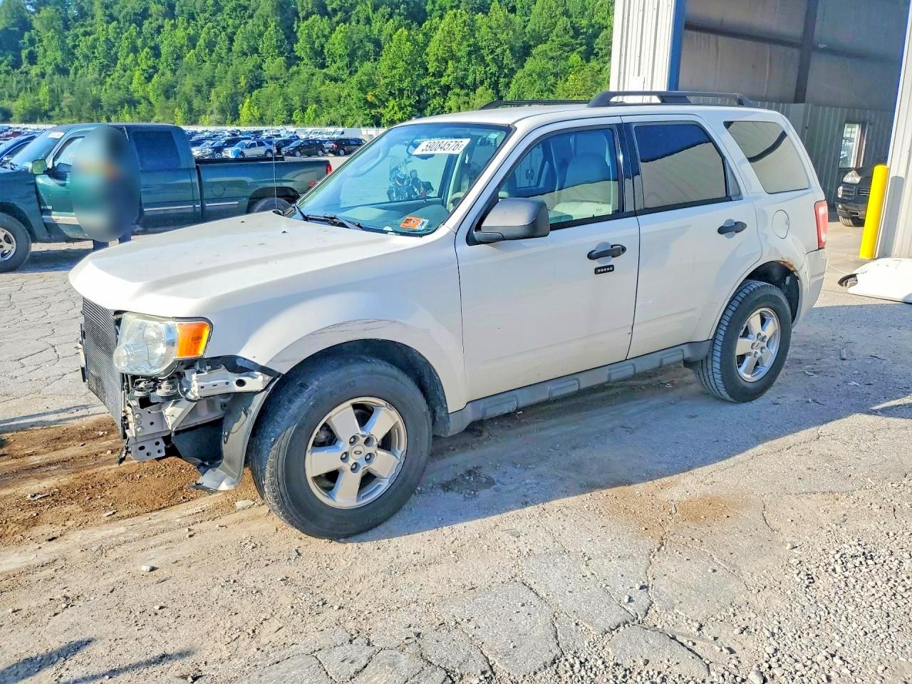 2012 Ford Escape Xlt White vin: 1FMCU0DG2CKB29175