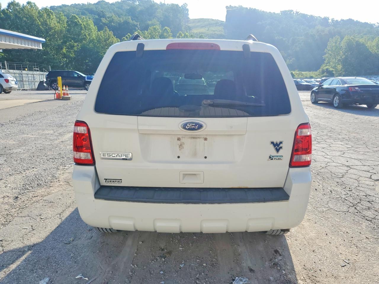 2012 Ford Escape Xlt White vin: 1FMCU0DG2CKB29175