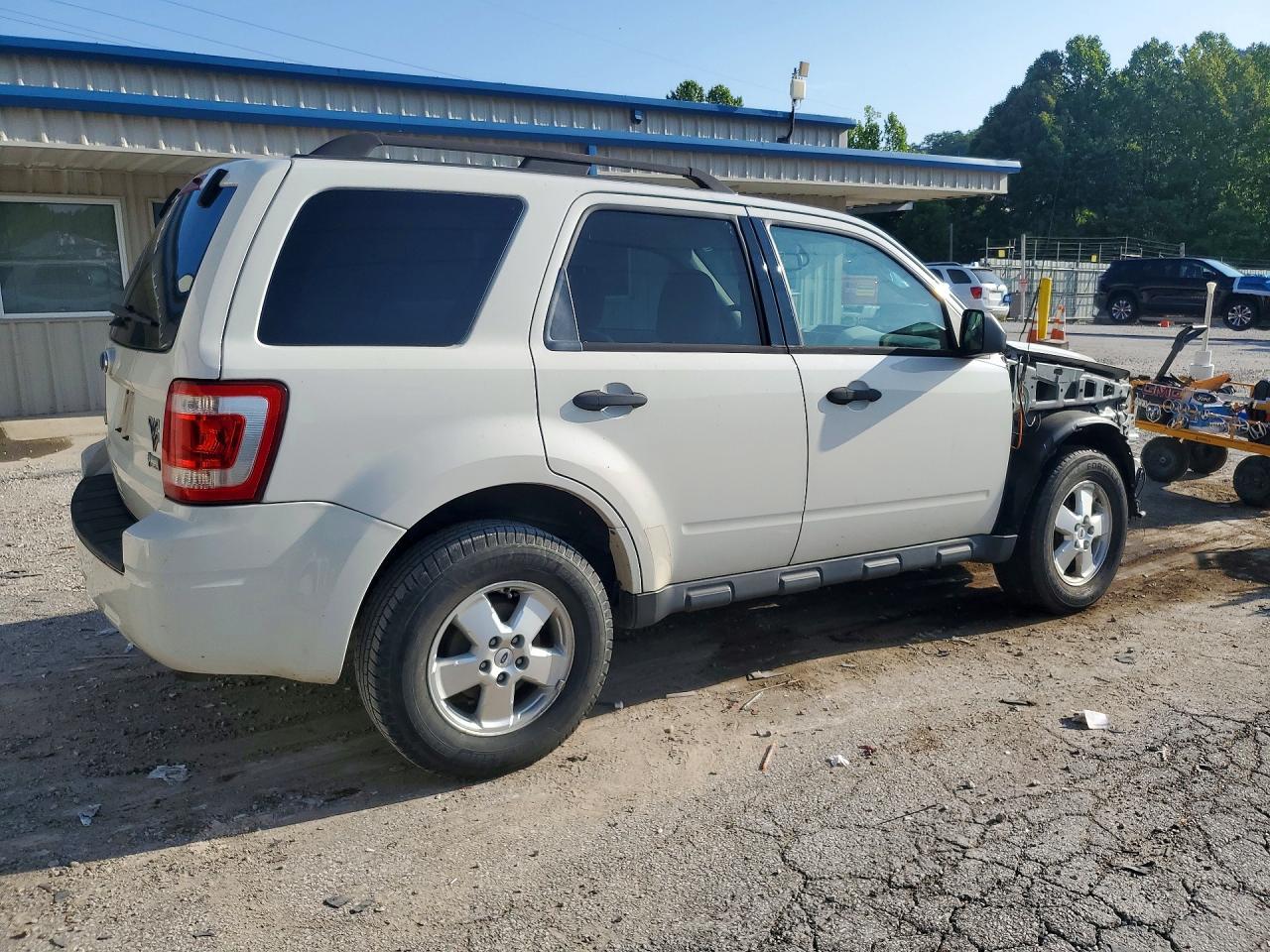 2012 Ford Escape Xlt White vin: 1FMCU0DG2CKB29175