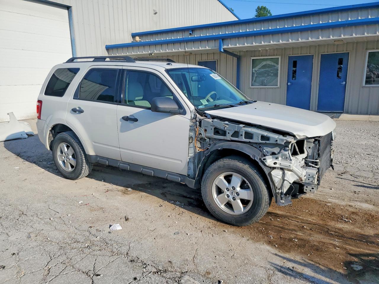 2012 Ford Escape Xlt White vin: 1FMCU0DG2CKB29175