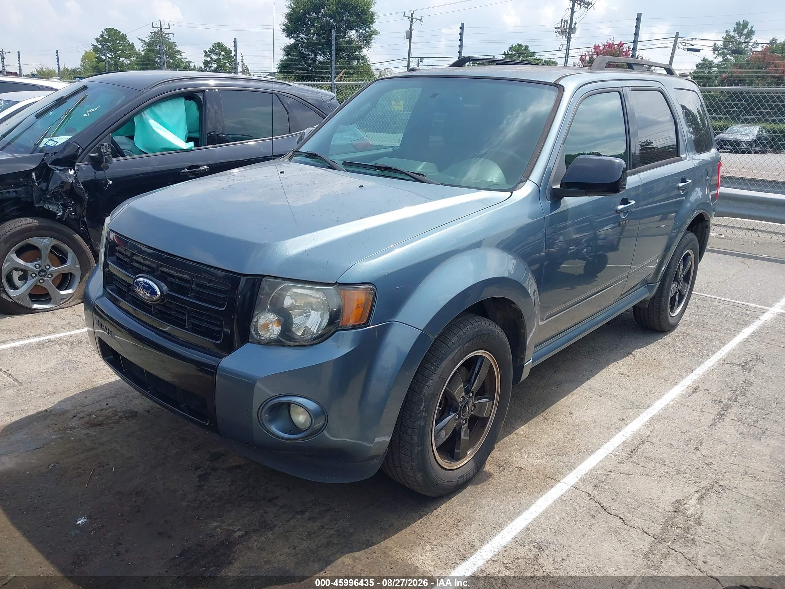 2012 Ford Escape Xlt Light Blue vin: 1FMCU0DG2CKB38782