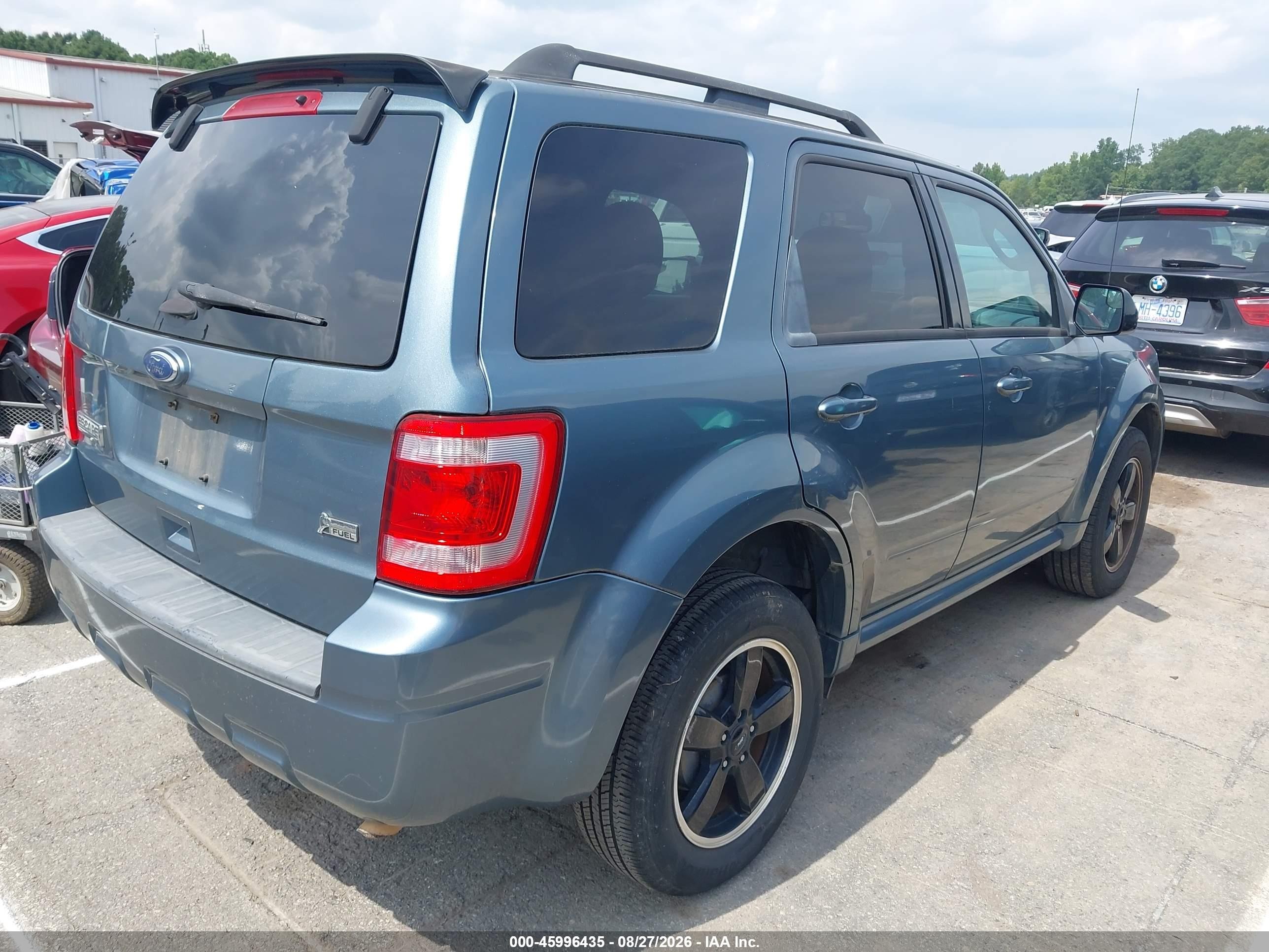 2012 Ford Escape Xlt Light Blue vin: 1FMCU0DG2CKB38782