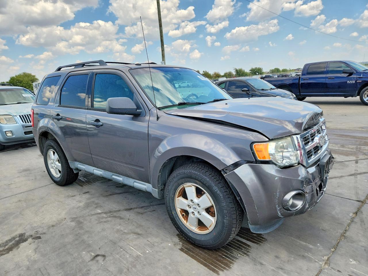 2012 Ford Escape Xlt Gray vin: 1FMCU0DG2CKC15151