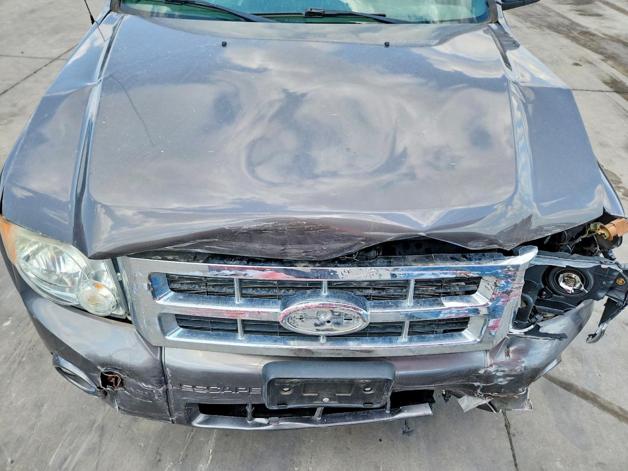 2012 Ford Escape Xlt Gray vin: 1FMCU0DG2CKC15151