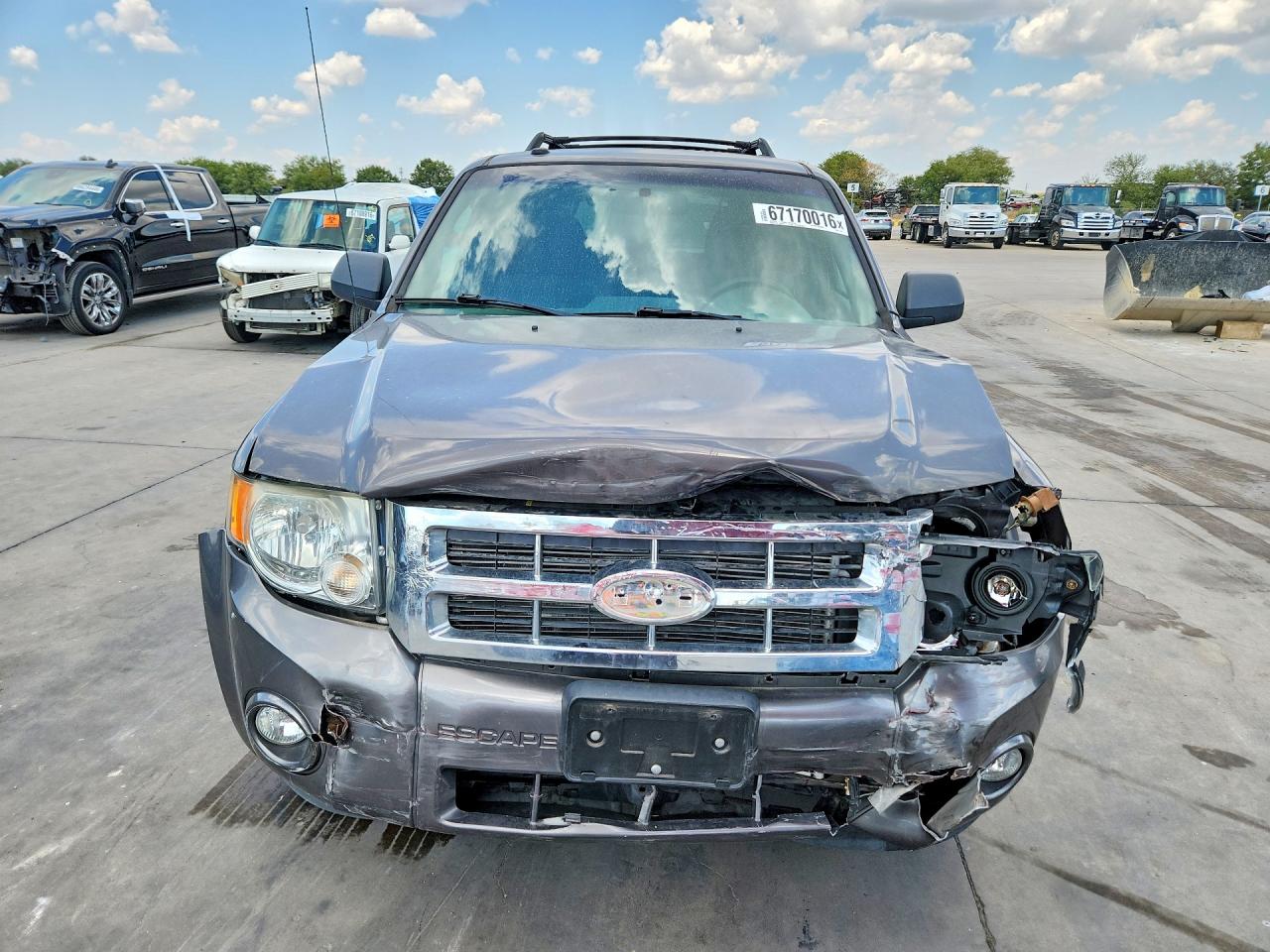 2012 Ford Escape Xlt Gray vin: 1FMCU0DG2CKC15151