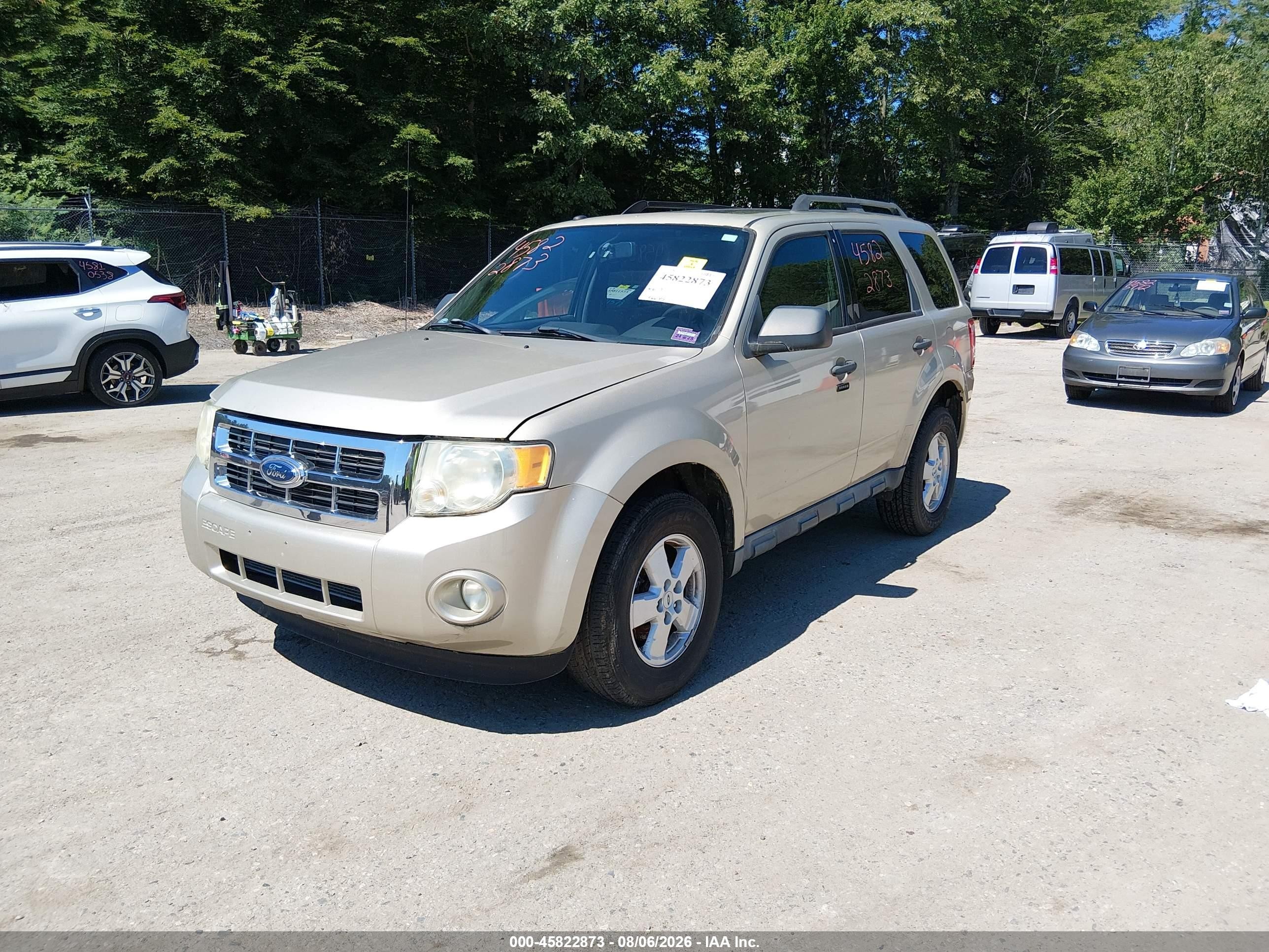 2010 Ford Escape Xlt Silver vin: 1FMCU0DG3AKA04599
