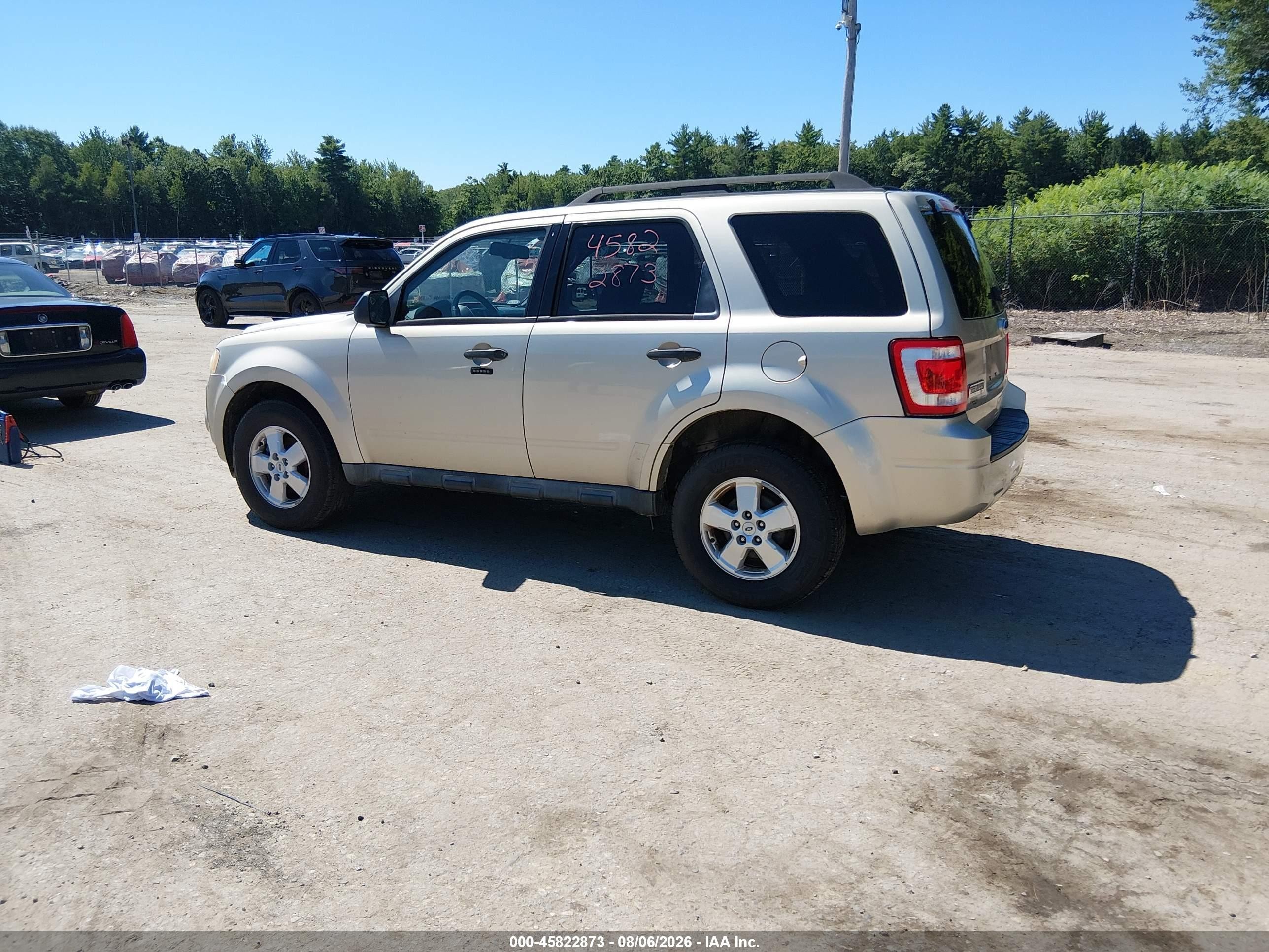 2010 Ford Escape Xlt Silver vin: 1FMCU0DG3AKA04599