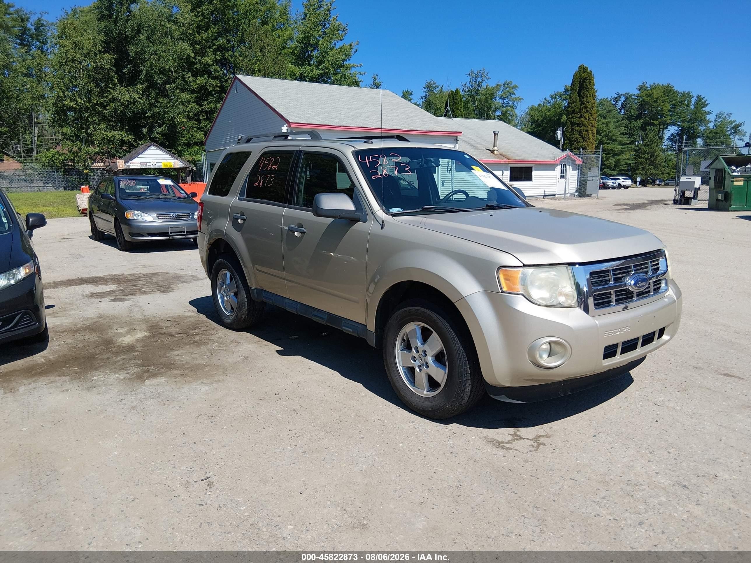 2010 Ford Escape Xlt Silver vin: 1FMCU0DG3AKA04599
