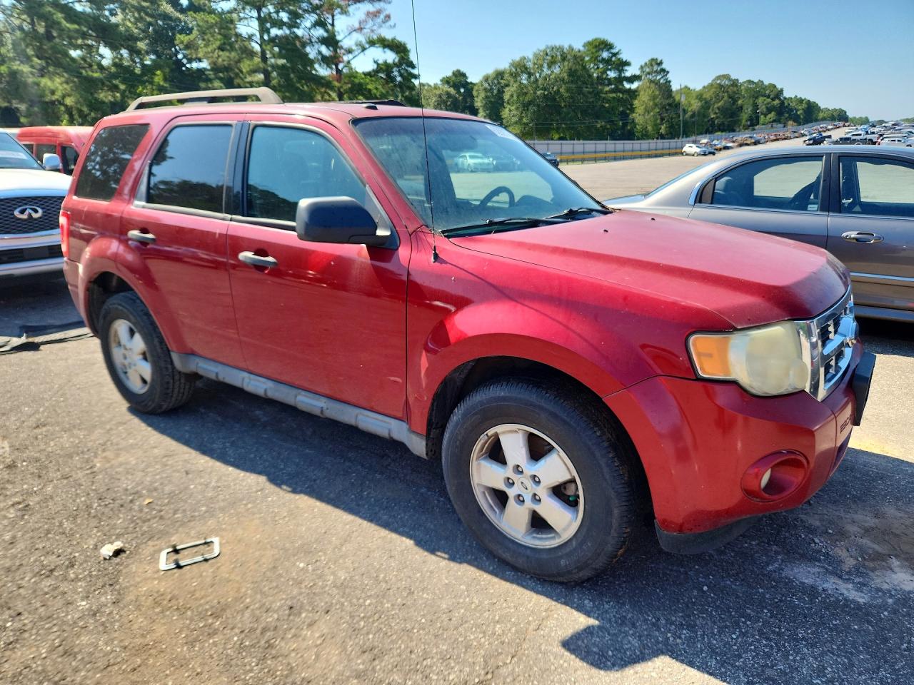2010 Ford Escape Xlt Red vin: 1FMCU0DG3AKA36159