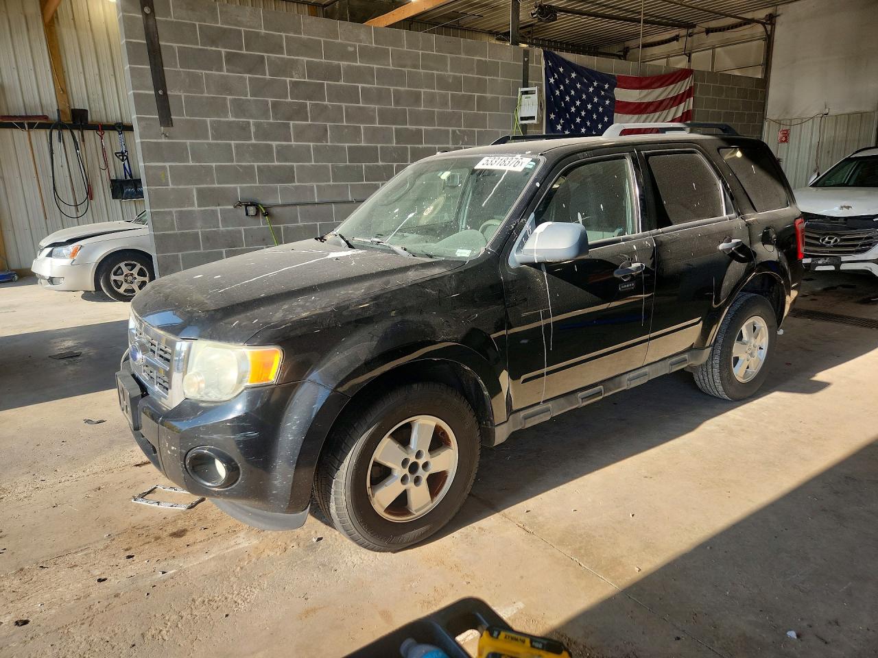 2010 Ford Escape Xlt Black vin: 1FMCU0DG3AKA36162