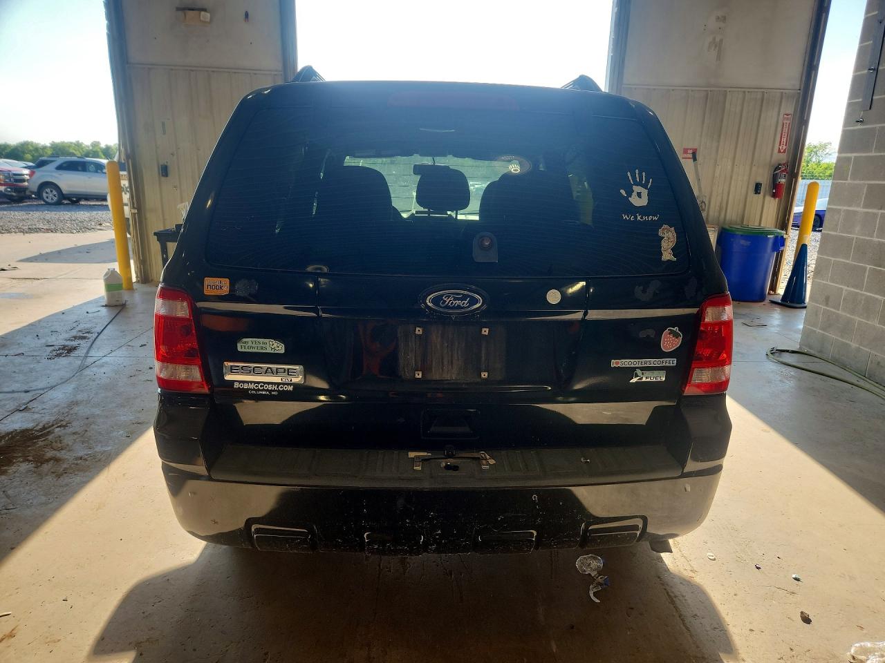 2010 Ford Escape Xlt Black vin: 1FMCU0DG3AKA36162
