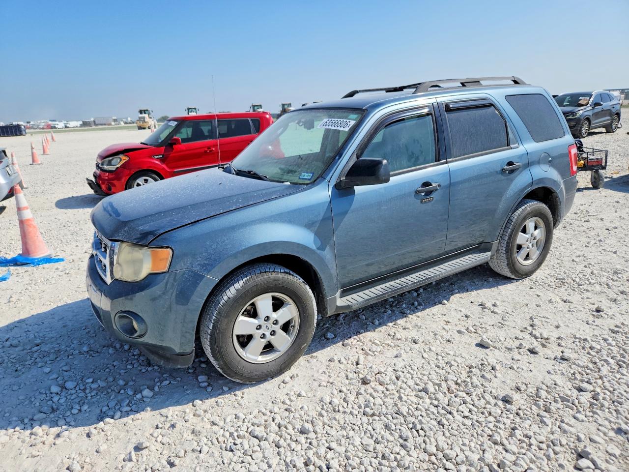 2011 Ford Escape Xlt Blue vin: 1FMCU0DG3BKA14311
