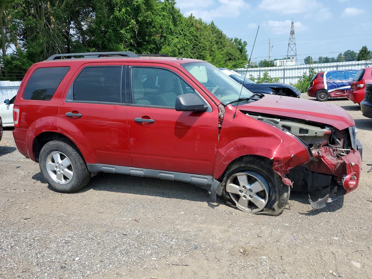 2011 Ford Escape Xlt Красный vin: 1FMCU0DG3BKA35403