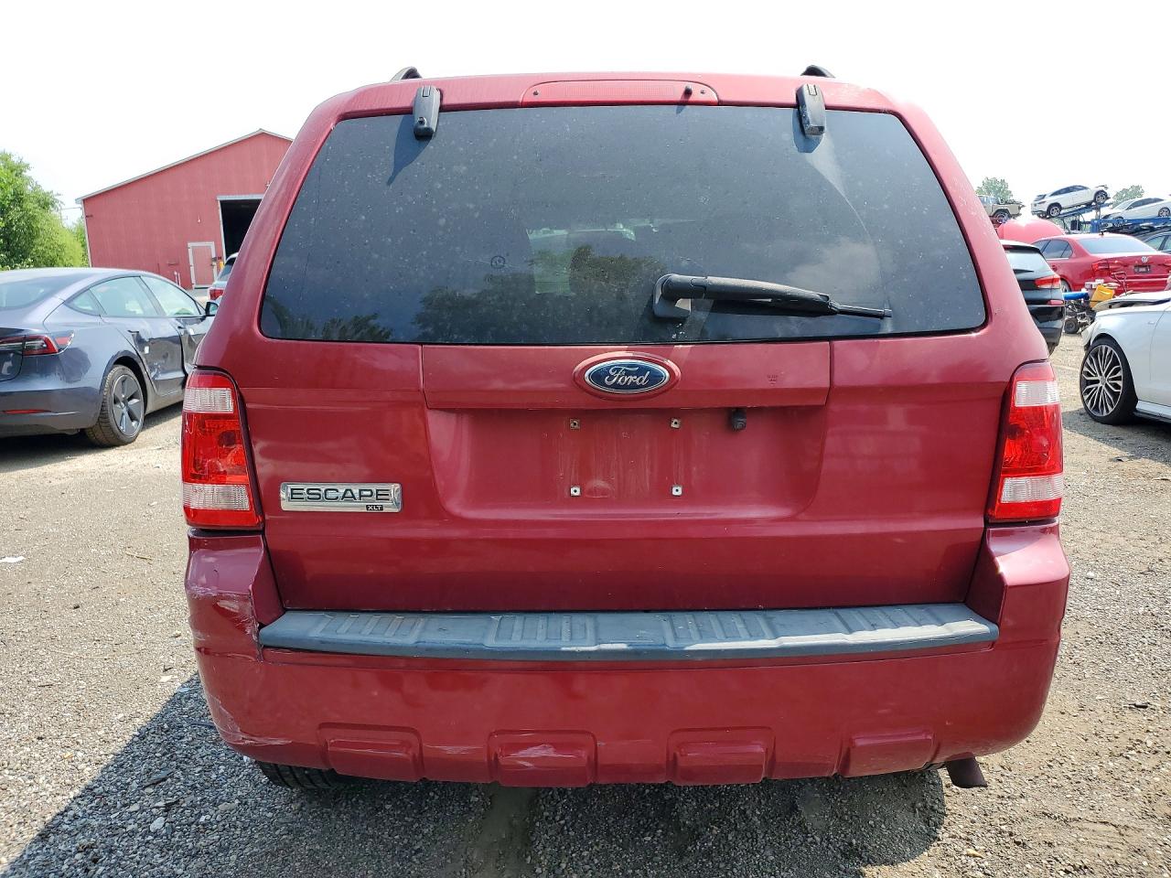 2011 Ford Escape Xlt Красный vin: 1FMCU0DG3BKA35403
