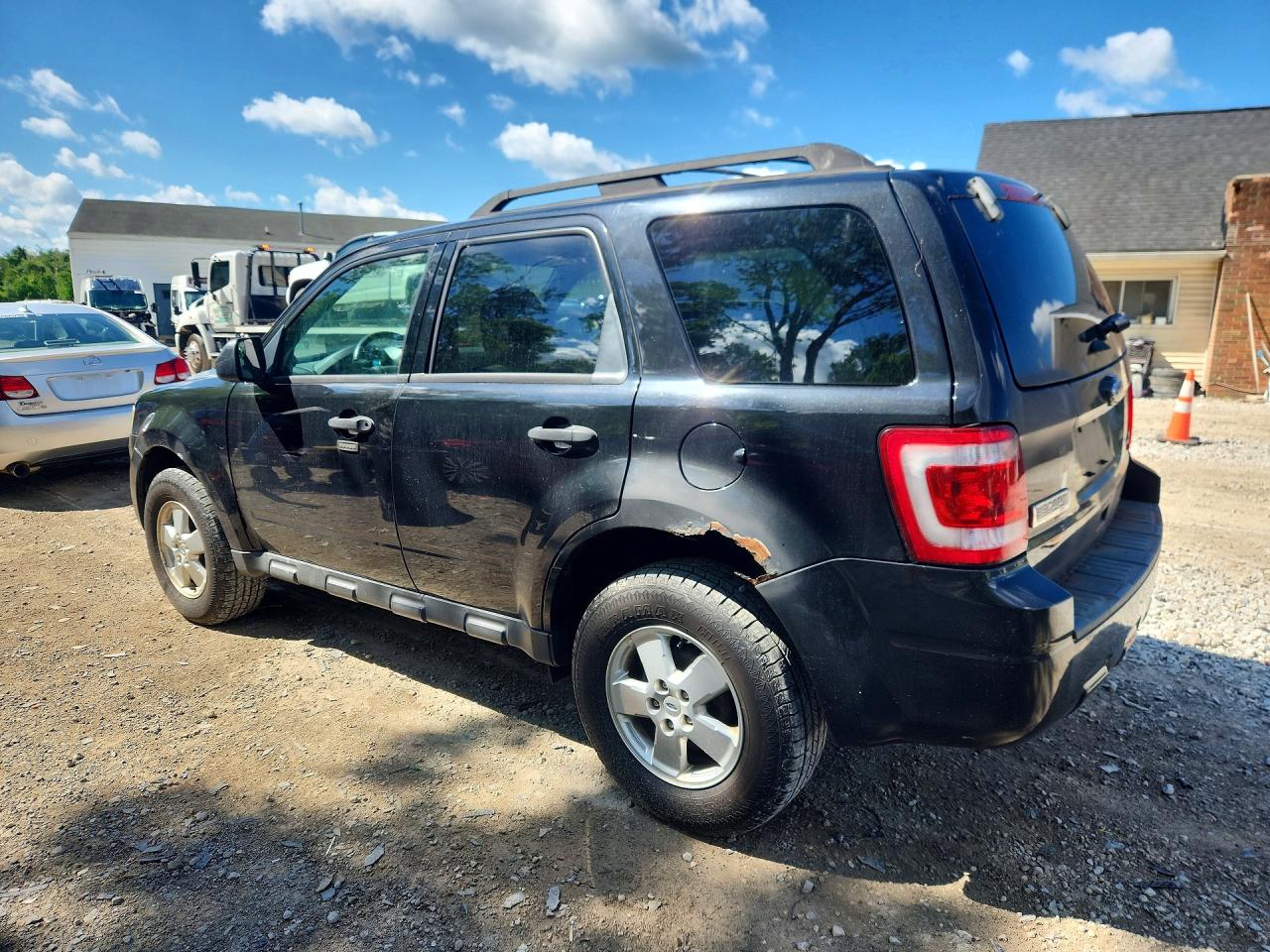 2011 Ford Escape Xlt Black vin: 1FMCU0DG3BKA79899