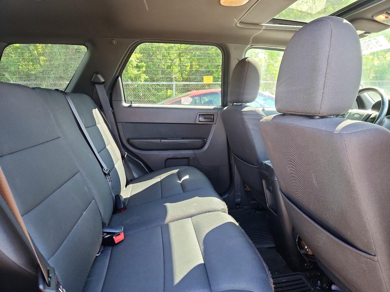 2011 Ford Escape Xlt Black vin: 1FMCU0DG3BKA79899