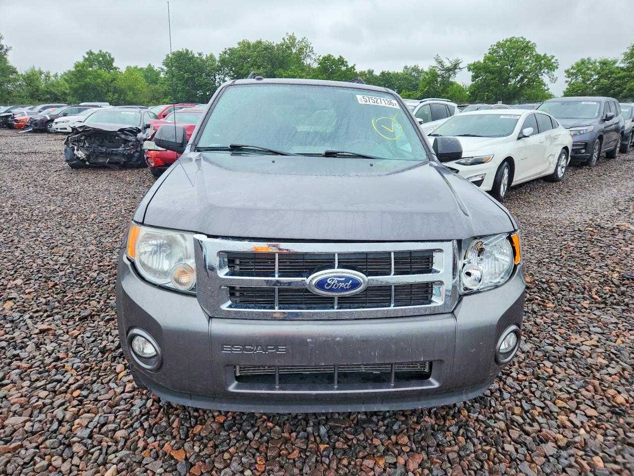 2011 Ford Escape Xlt Gray vin: 1FMCU0DG3BKB22282