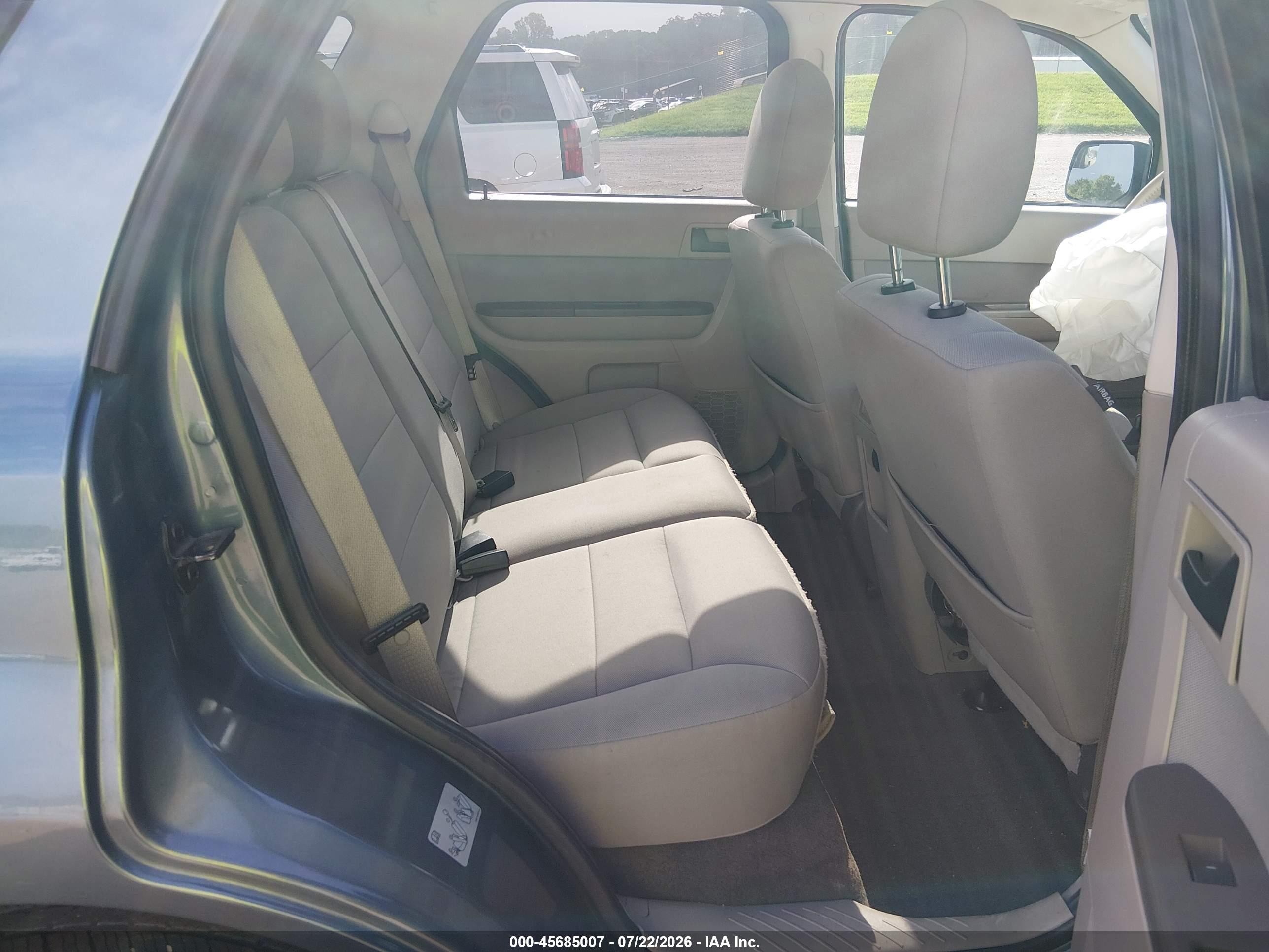 2011 Ford Escape Xlt Blue vin: 1FMCU0DG3BKB82319