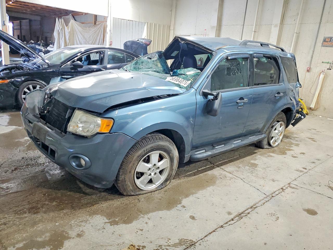 2011 Ford Escape Xlt Blue vin: 1FMCU0DG3BKC03721