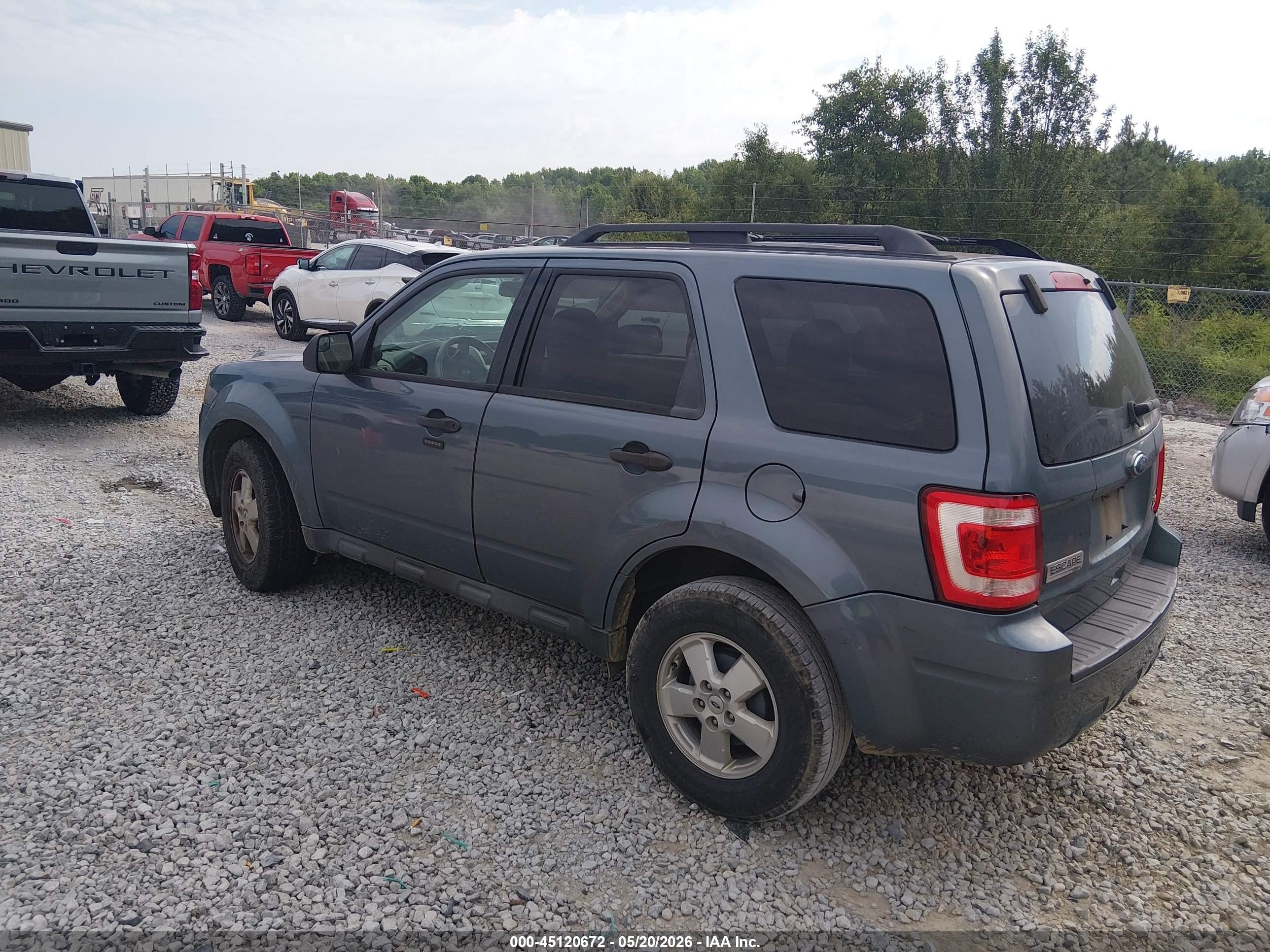 2012 Ford Escape Xlt Blue vin: 1FMCU0DG3CKA92945