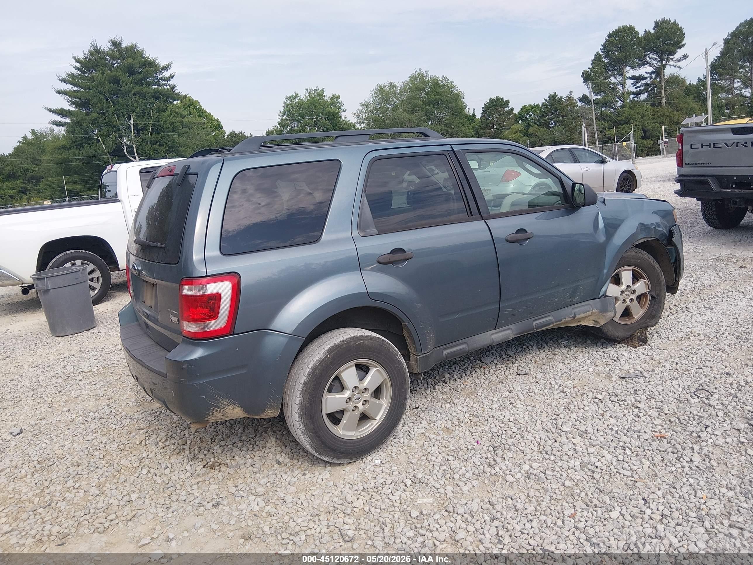 2012 Ford Escape Xlt Blue vin: 1FMCU0DG3CKA92945