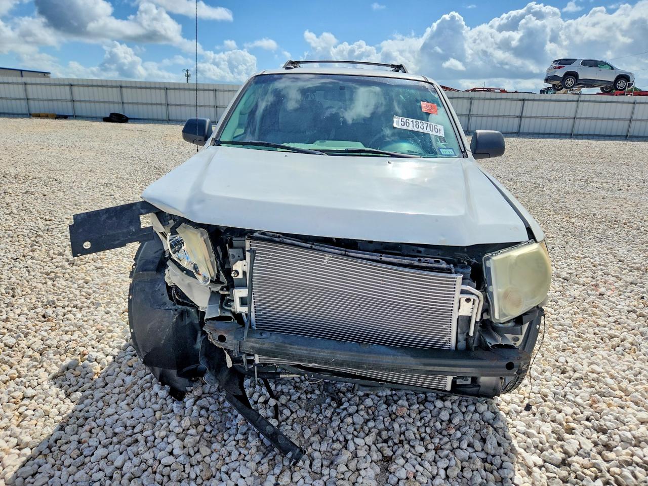 2012 Ford Escape Xlt White vin: 1FMCU0DG3CKC14235
