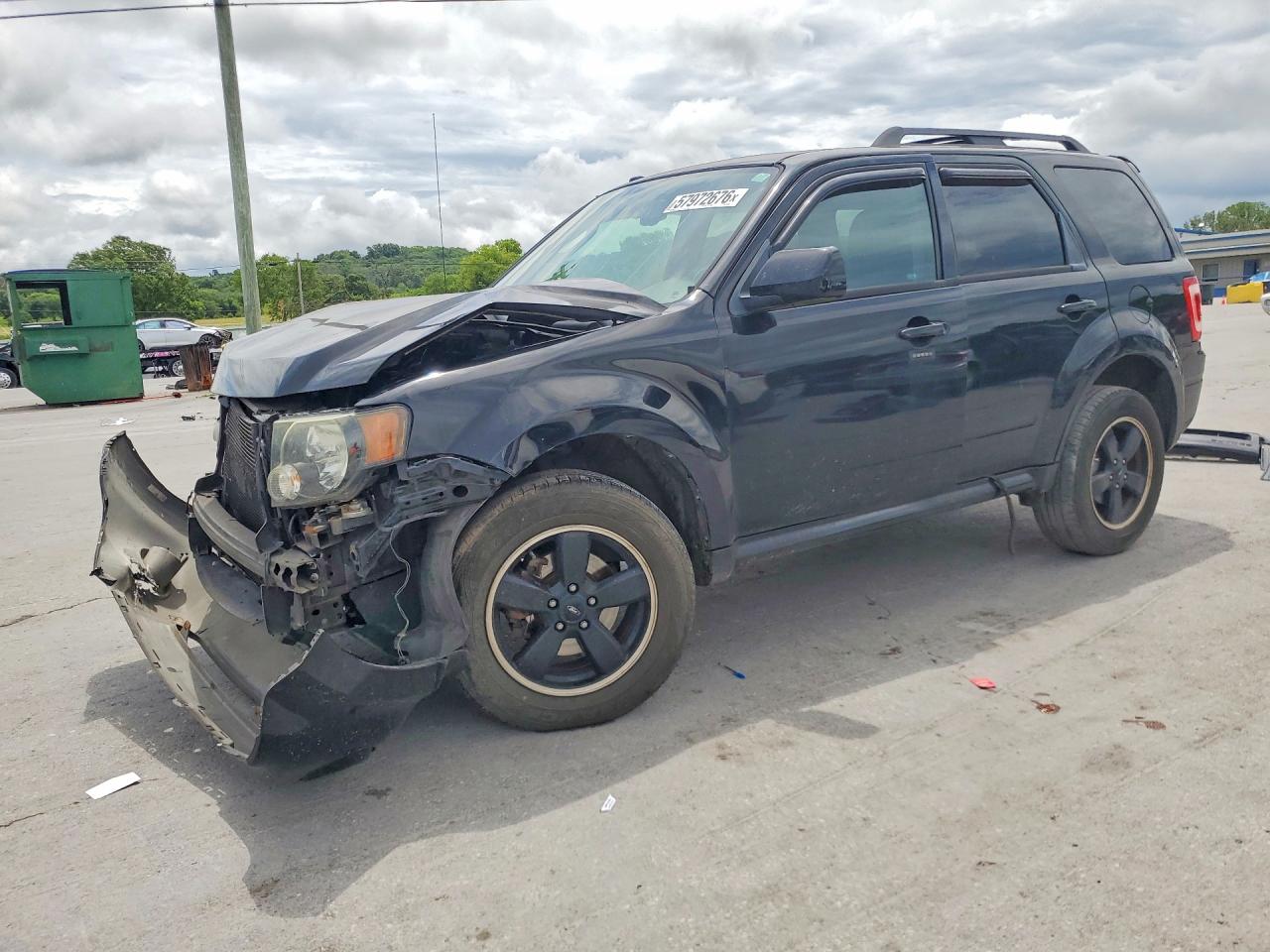 2010 Ford Escape Xlt Black vin: 1FMCU0DG4AKB43236
