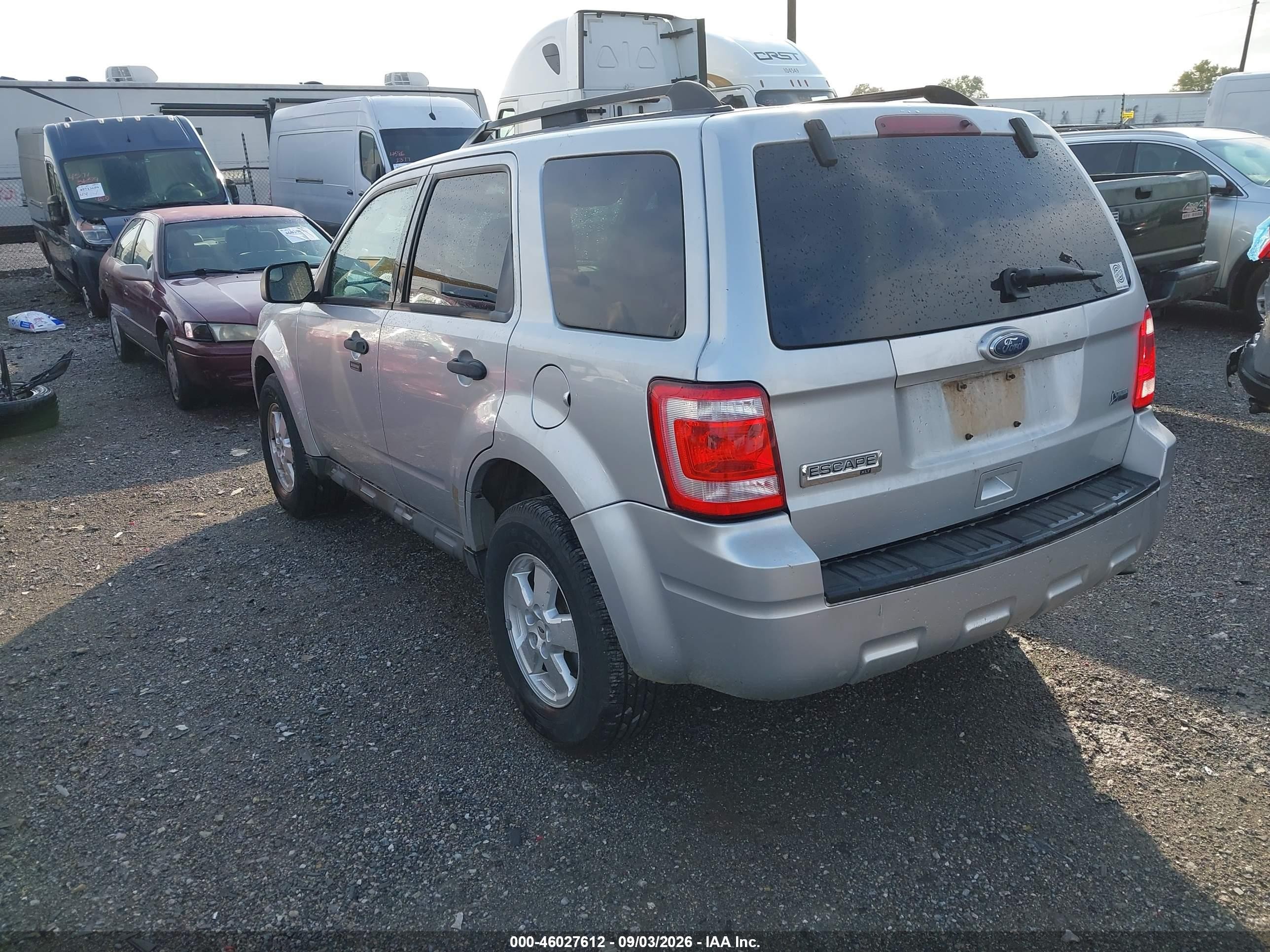 2010 Ford Escape Xlt Silver vin: 1FMCU0DG4AKB78178