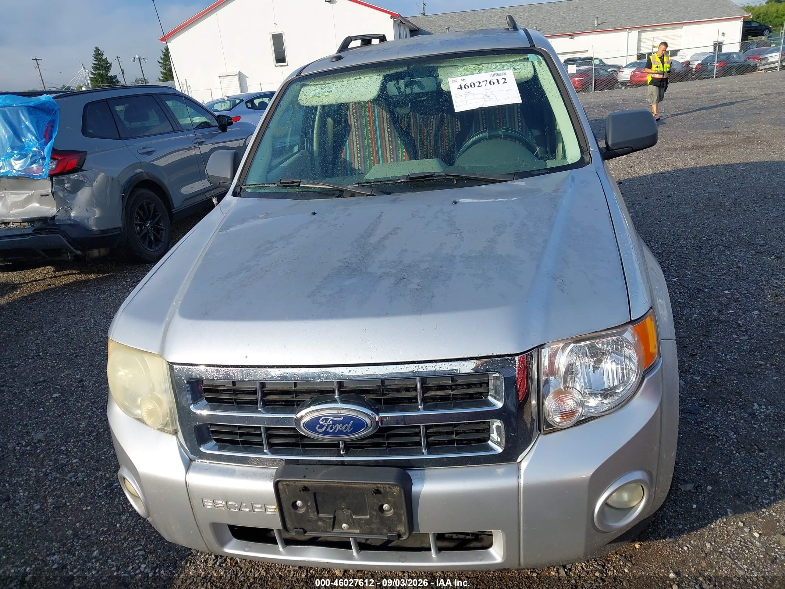 2010 Ford Escape Xlt Silver vin: 1FMCU0DG4AKB78178